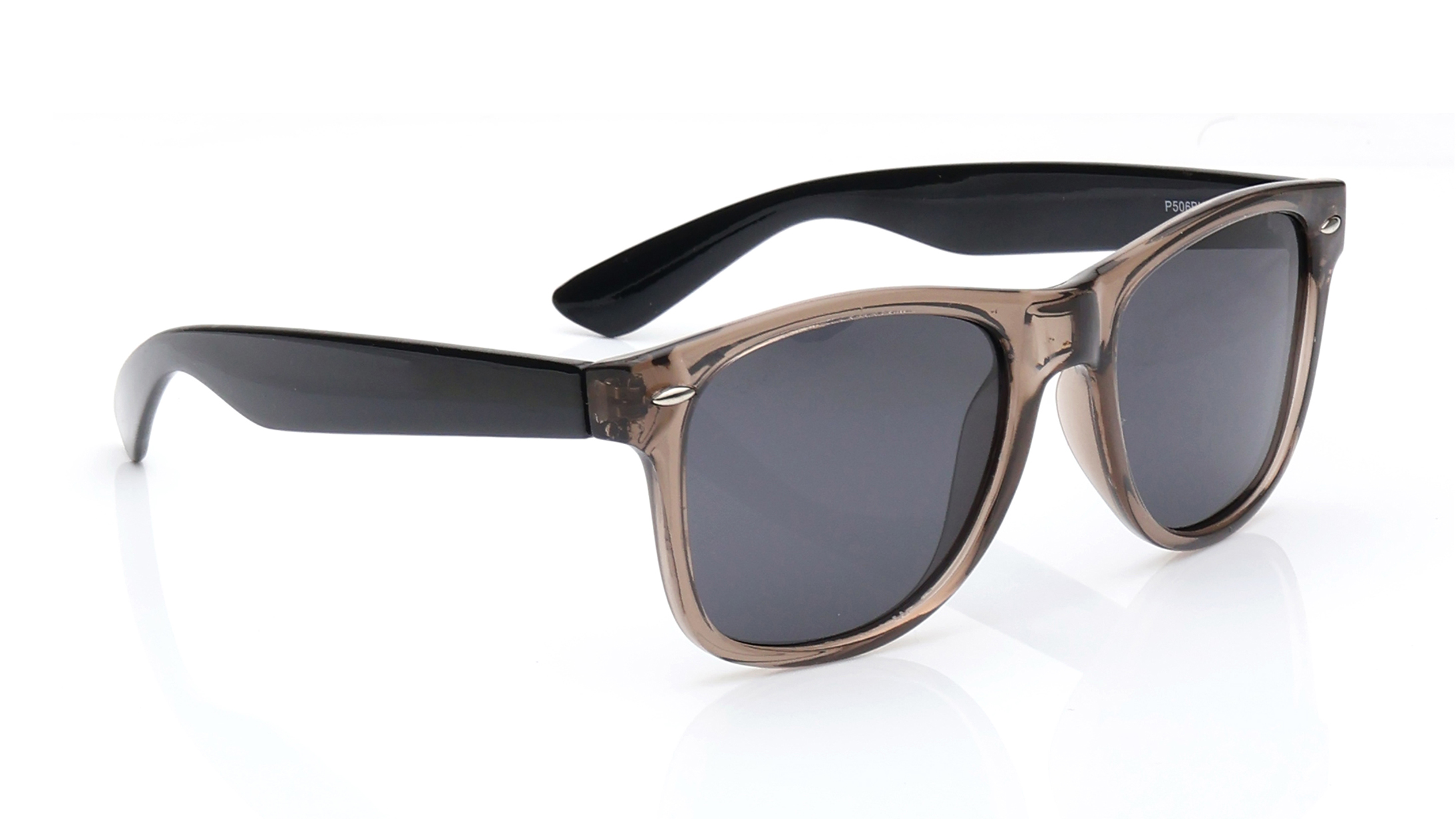 Black Wayfarer Polarized Sunglasses for Men and Women