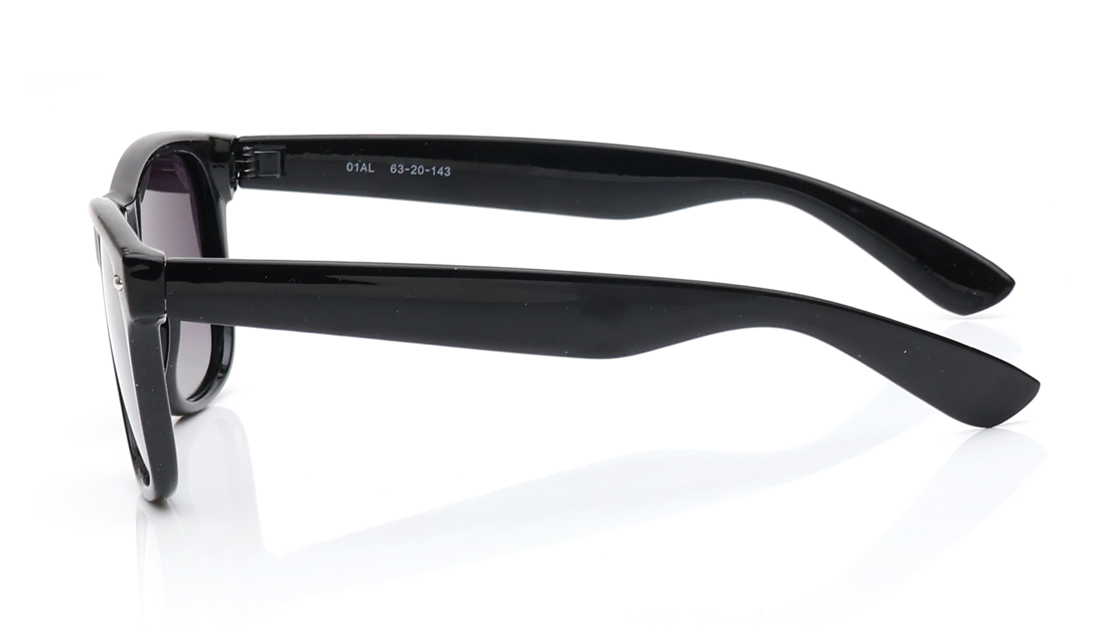 Image 7 of Grey Wayfarer Polarized Sunglasses for Men and Women from Tees By Fastrack Available at Titan Eye+