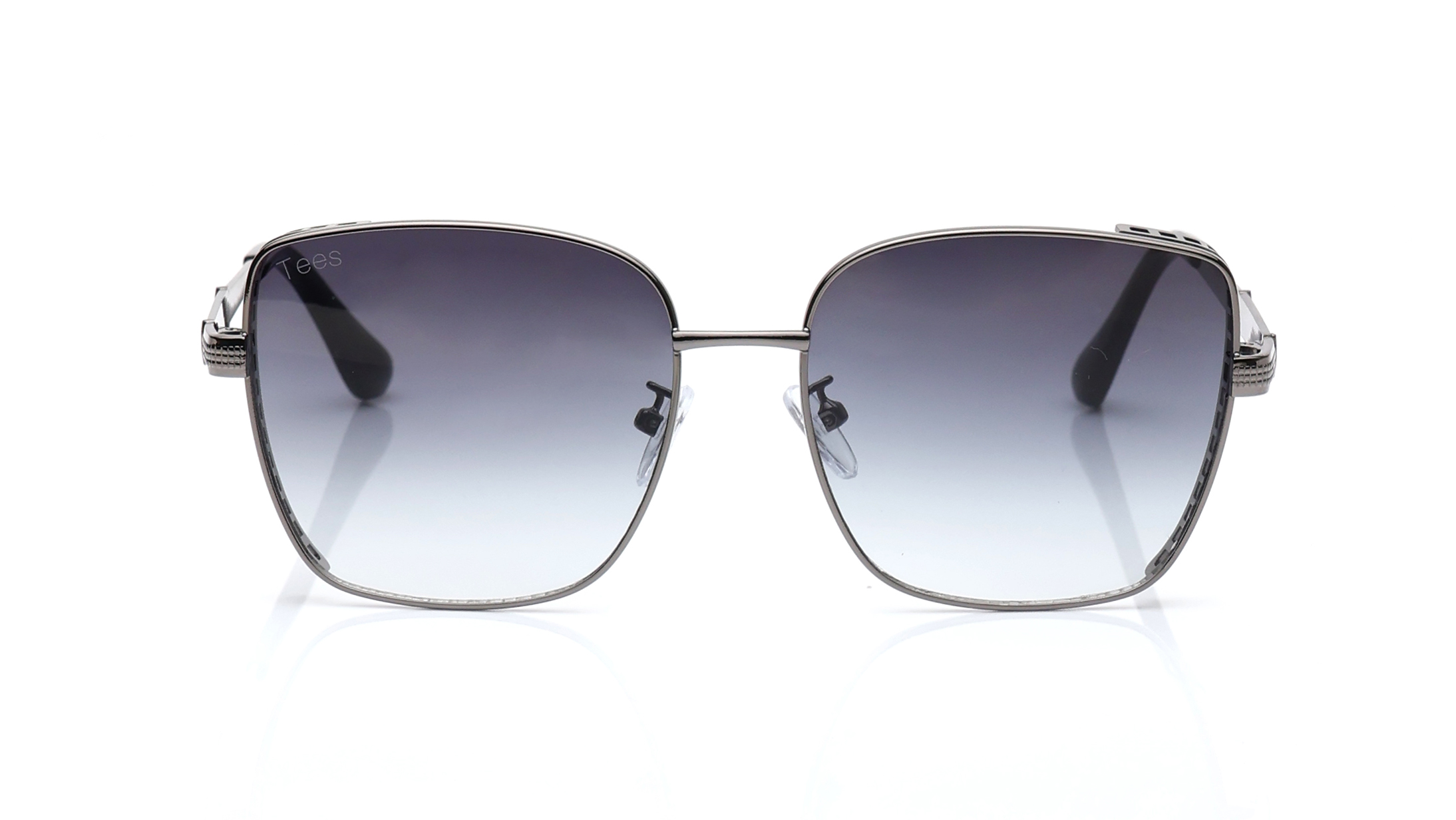 Image 1 of Green Geometric Sunglasses for Men and Women from Tees By Fastrack Available at Titan Eye+