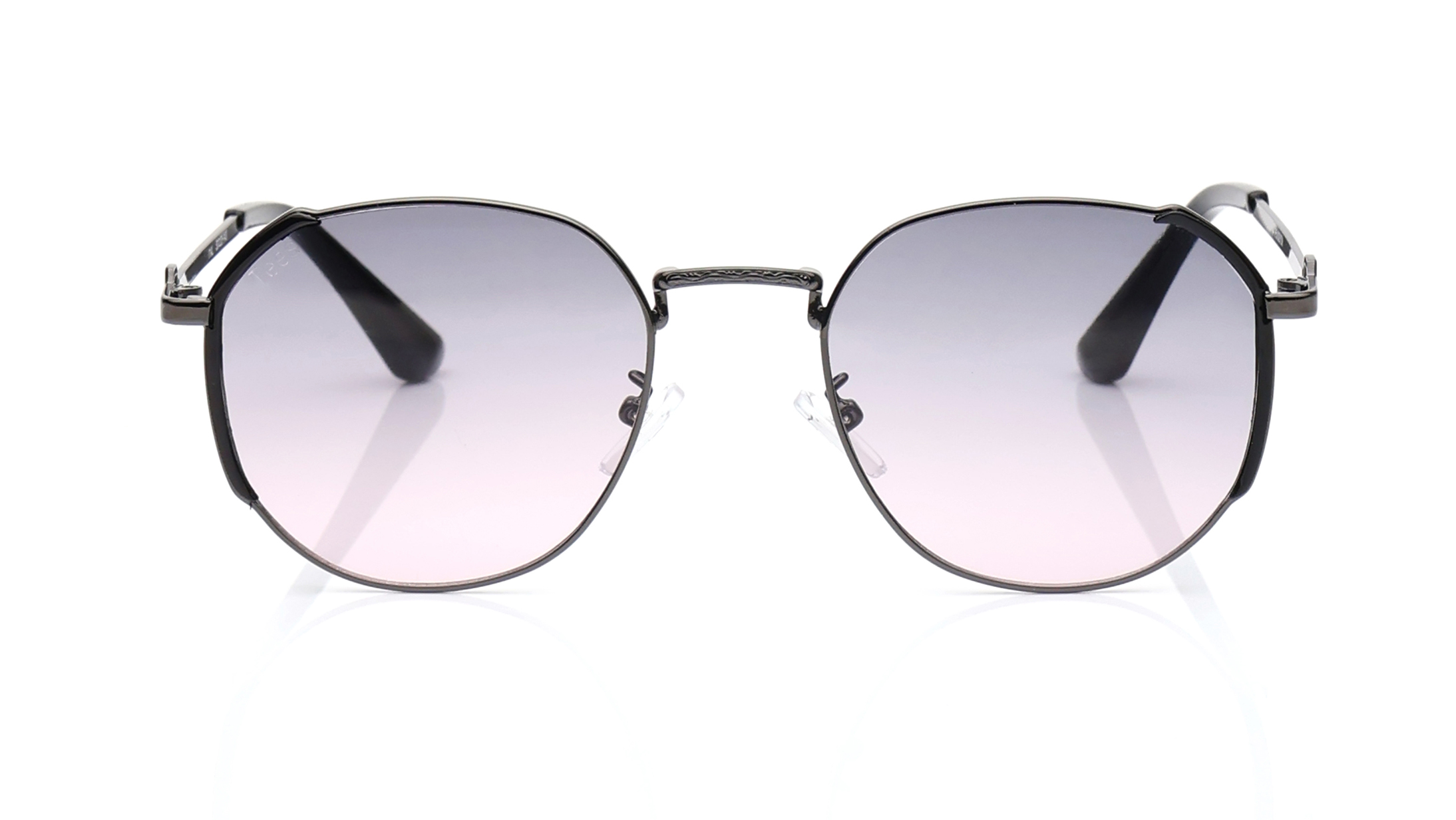 Image 1 of Purple Geometric Sunglasses for Women from Tees By Fastrack Available at Titan Eye+