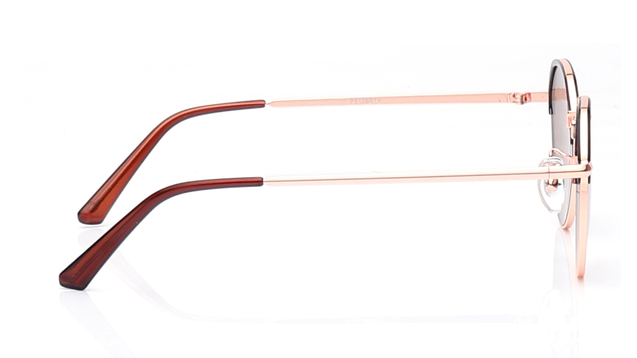 Image 5 of Brown Geometric Sunglasses for Men and Women from Tees By Fastrack Available at Titan Eye+