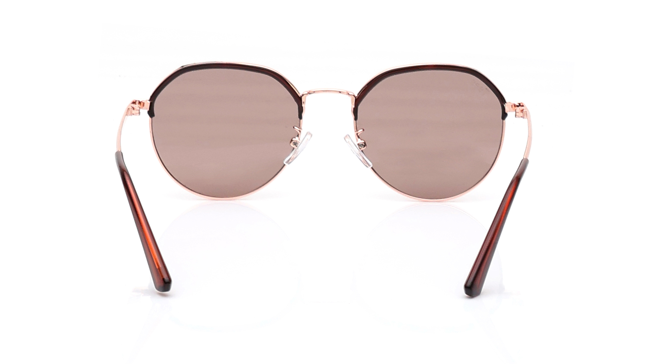 Image 3 of Brown Geometric Sunglasses for Men and Women from Tees By Fastrack Available at Titan Eye+