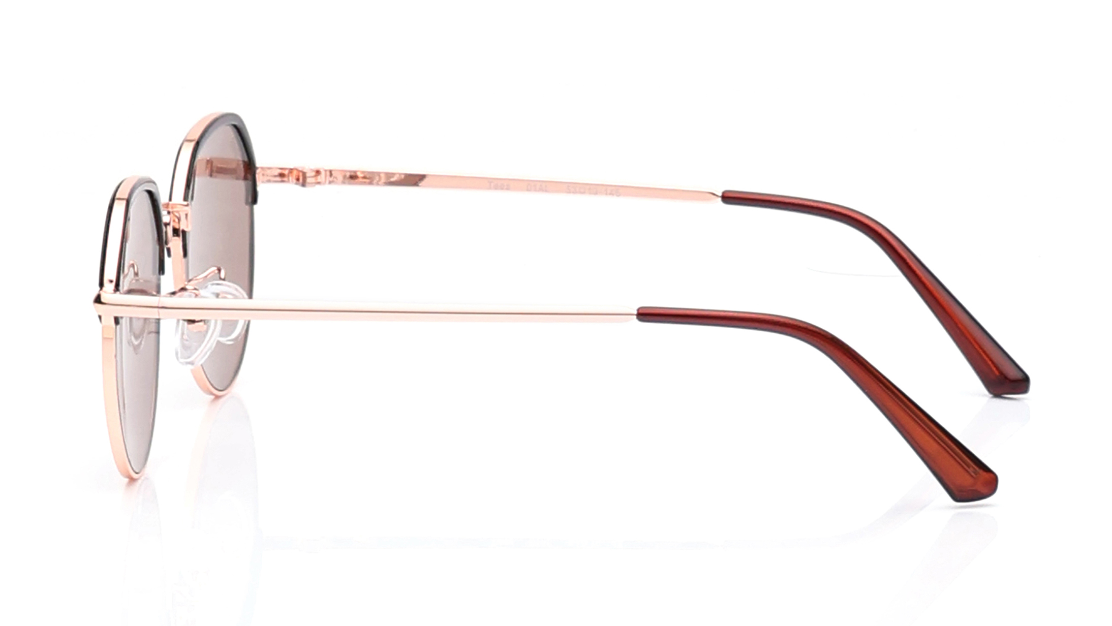 Image 4 of Brown Geometric Sunglasses for Men and Women from Tees By Fastrack Available at Titan Eye+