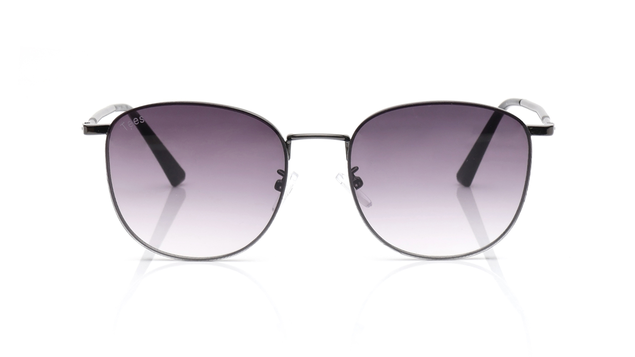 Image 1 of Grey Geometric Sunglasses for Men and Women from Tees By Fastrack Available at Titan Eye+