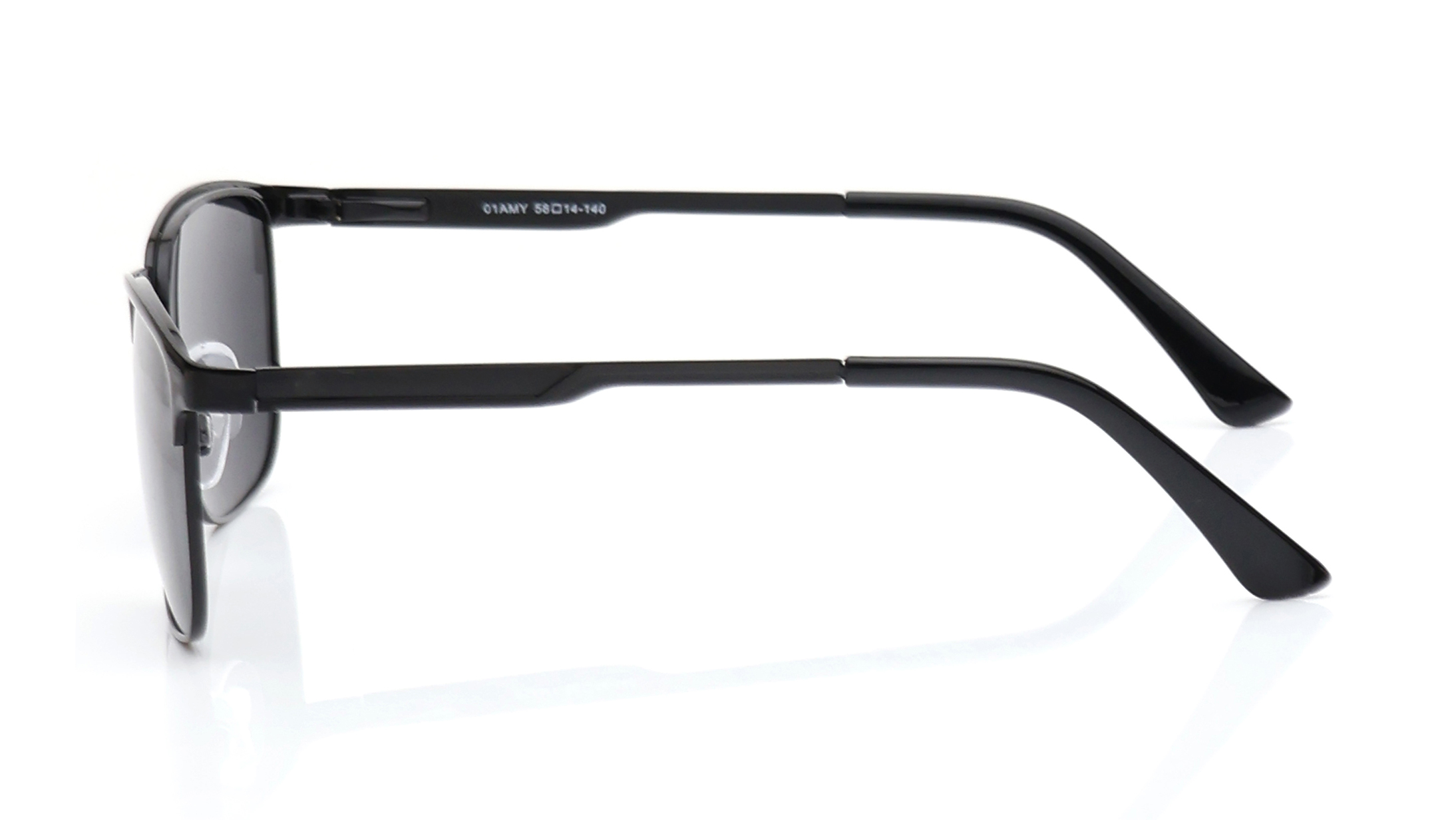 Image 7 of Black Wayfarer Polarized Sunglasses for Men and Women from Tees By Fastrack Available at Titan Eye+