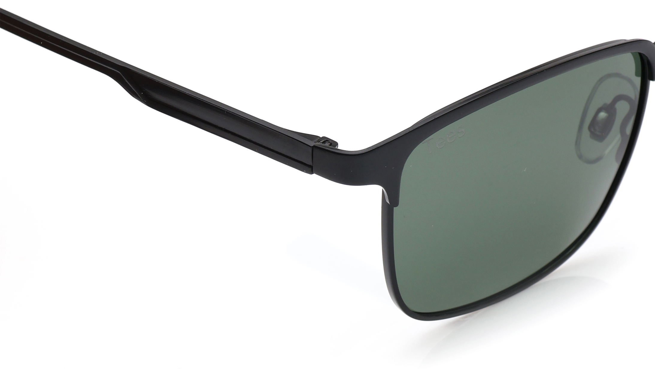 Image 7 of Green Wayfarer Polarized Sunglasses for Men and Women from Tees By Fastrack Available at Titan Eye+