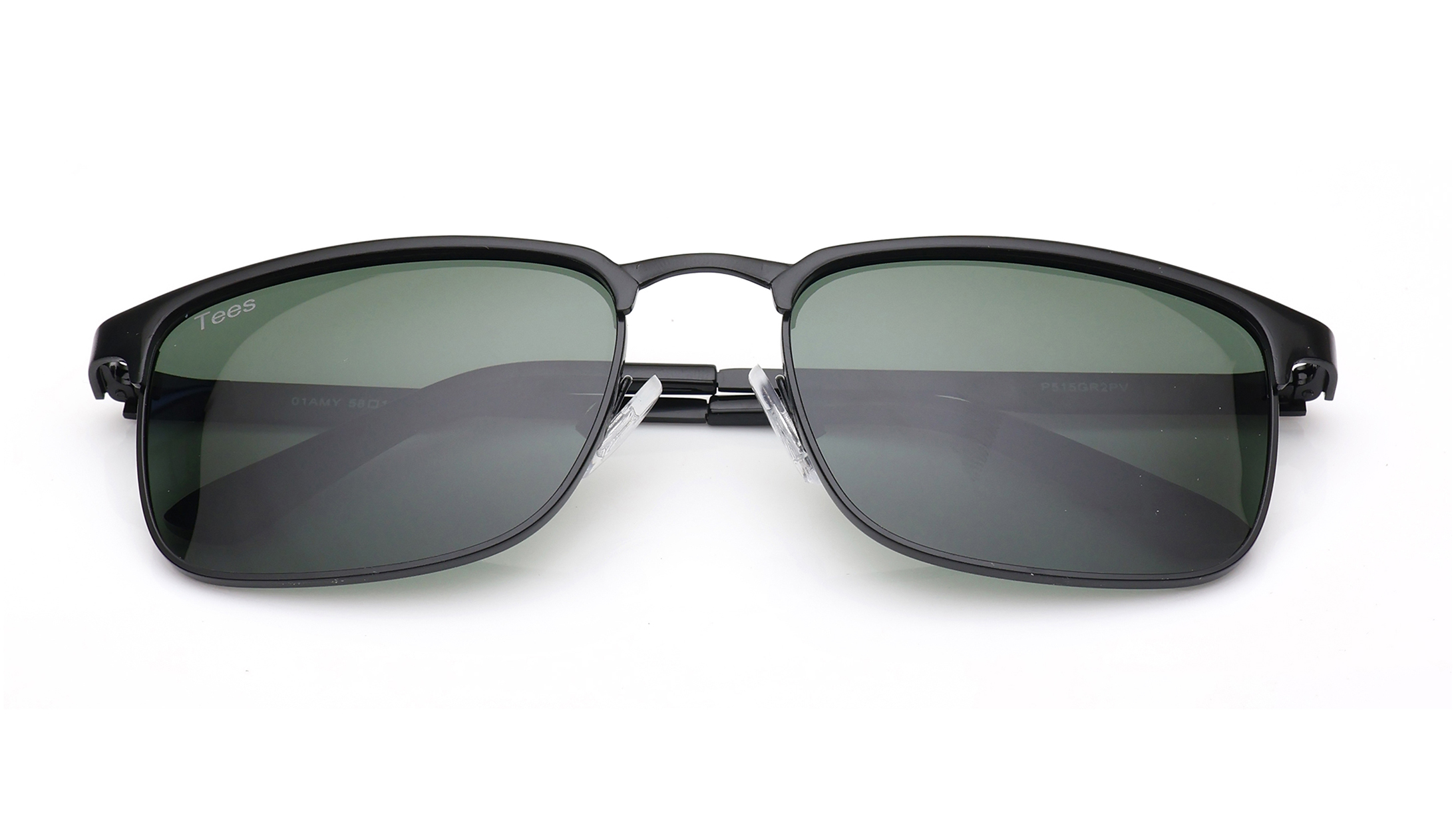 Image 4 of Green Wayfarer Polarized Sunglasses for Men and Women from Tees By Fastrack Available at Titan Eye+
