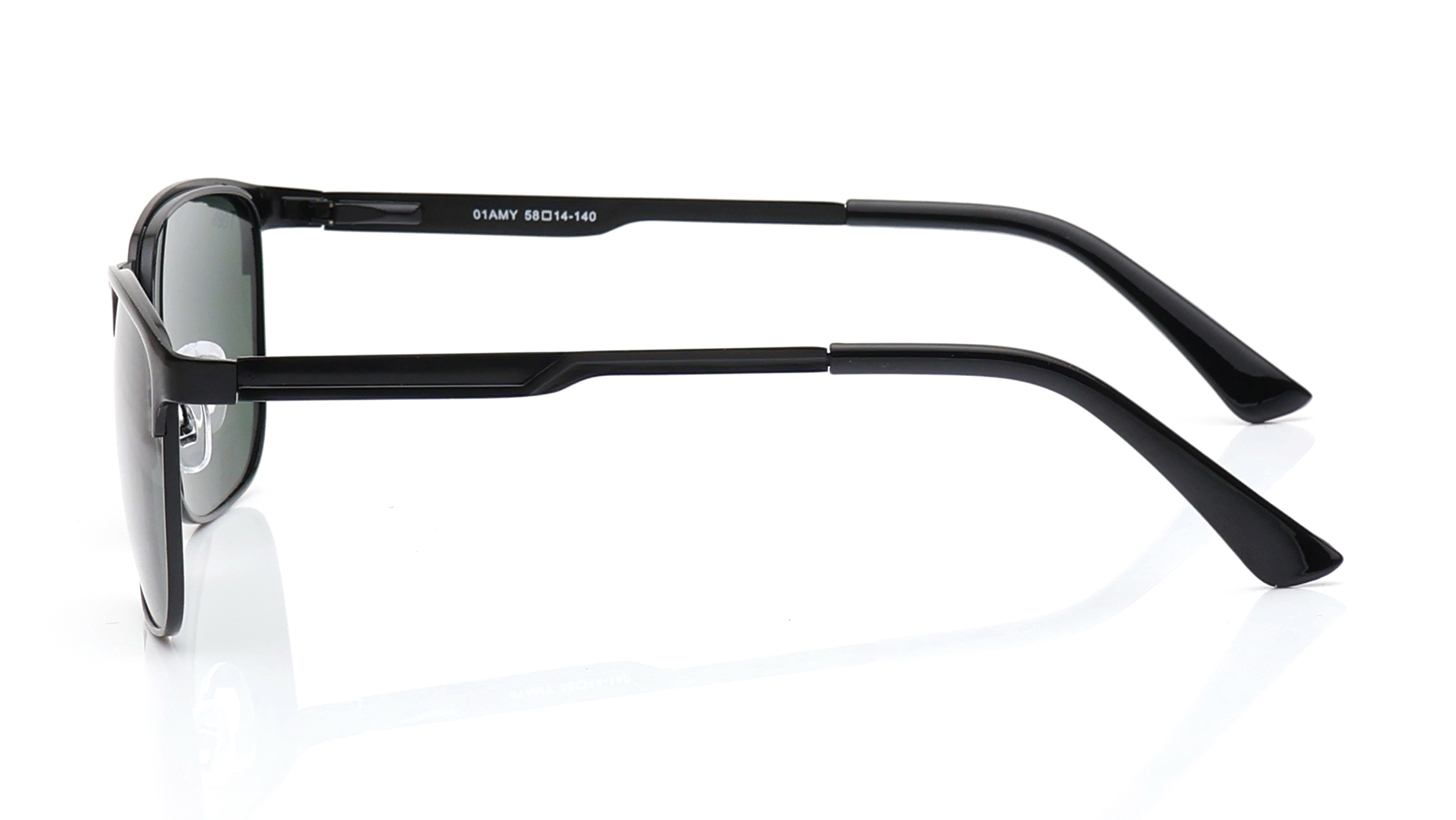 Image 6 of Green Wayfarer Polarized Sunglasses for Men and Women from Tees By Fastrack Available at Titan Eye+