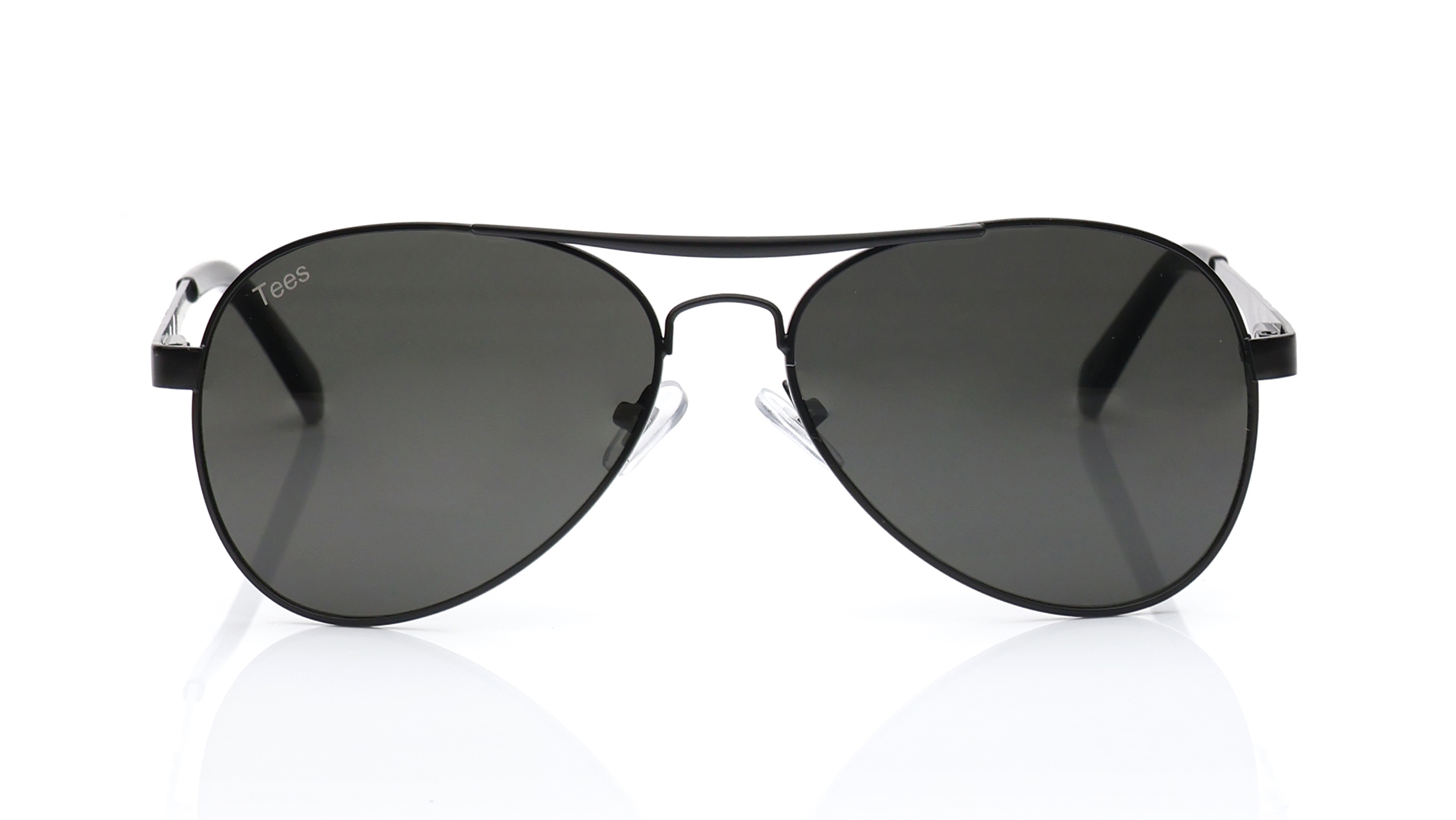 Image 1 of Green Navigator Sunglasses for Men and Women from Tees By Fastrack Available at Titan Eye+