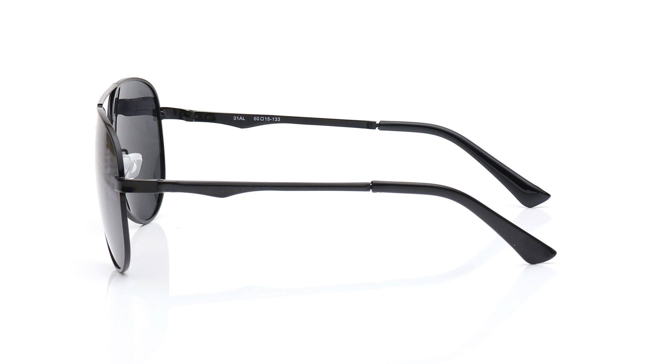 Image 7 of Black Aviator Polarized Sunglasses for Men and Women from Tees By Fastrack Available at Titan Eye+