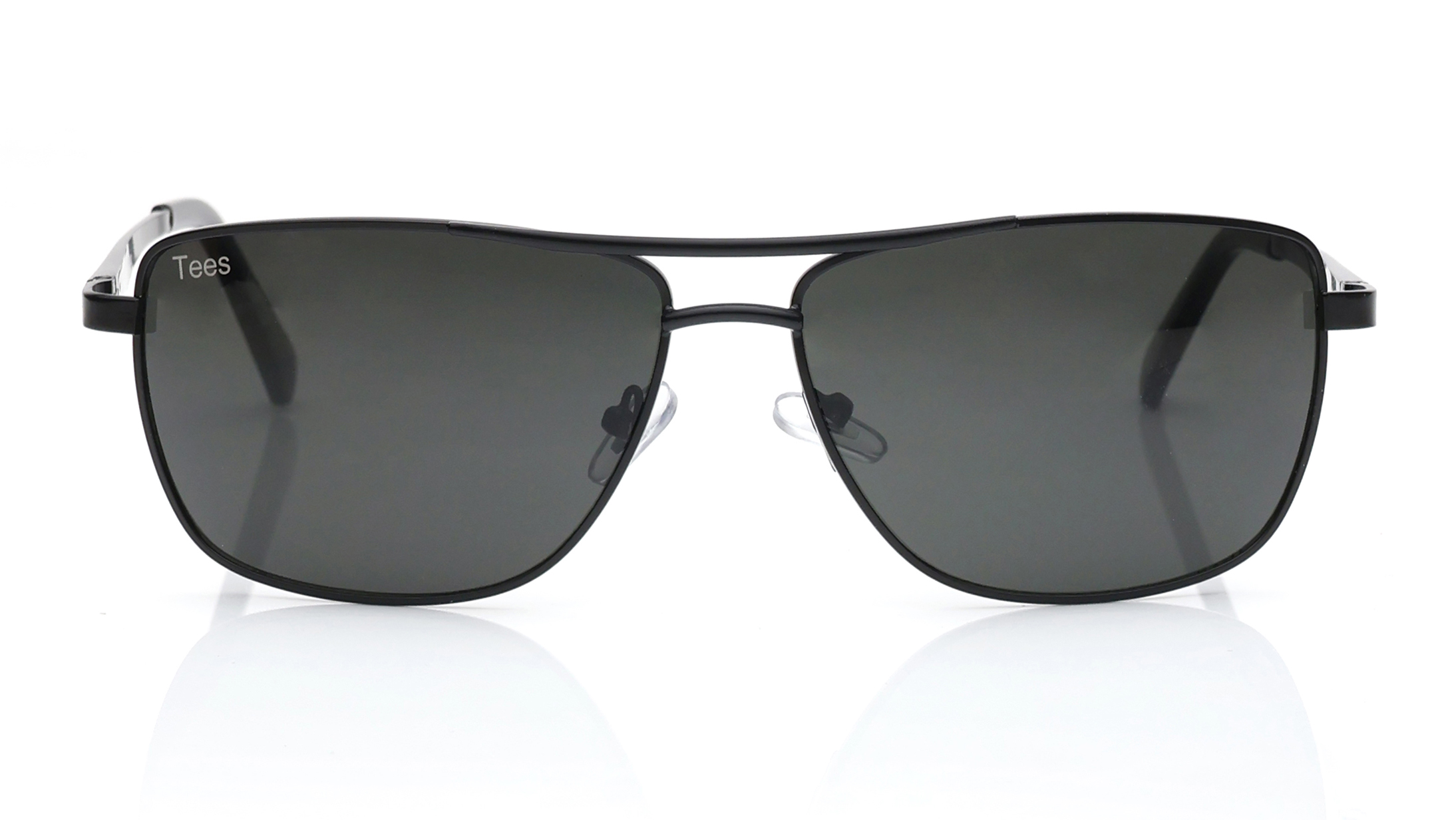 Image 1 of Green Navigator Sunglasses for Men and Women from Tees By Fastrack Available at Titan Eye+