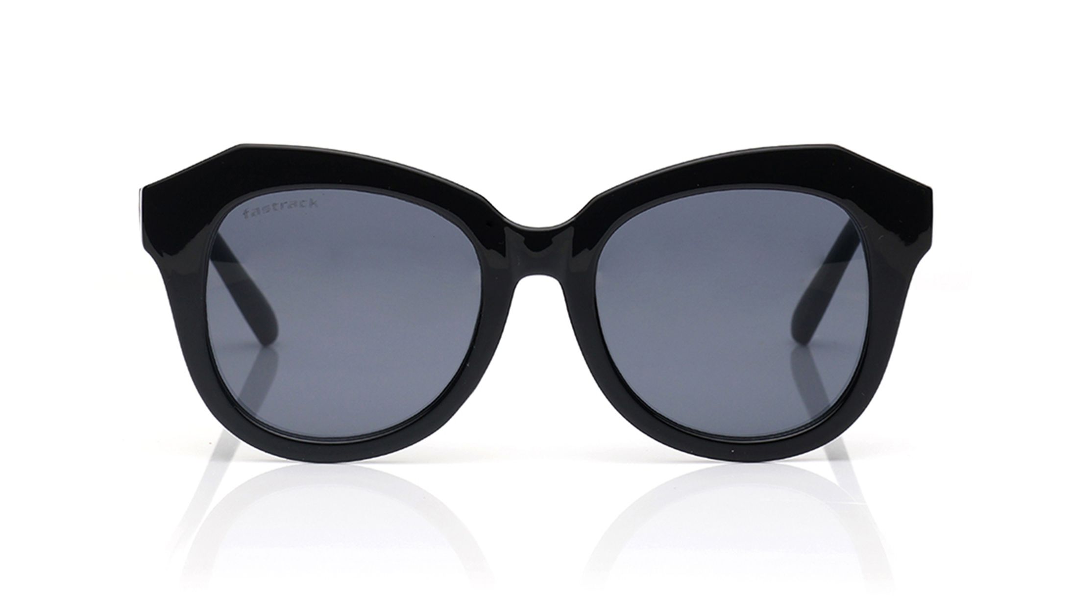 Image 1 of Grey Butterfly Sunglasses for Women from Fastrack Available at Titan Eye+