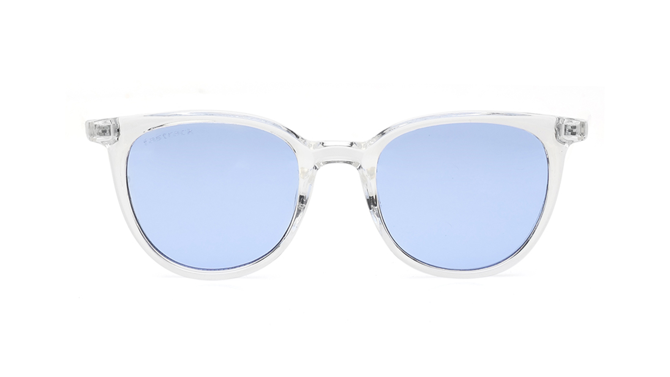Image 1 of Blue Wayfarer Sunglasses for Men and Women from Fastrack Available at Titan Eye+