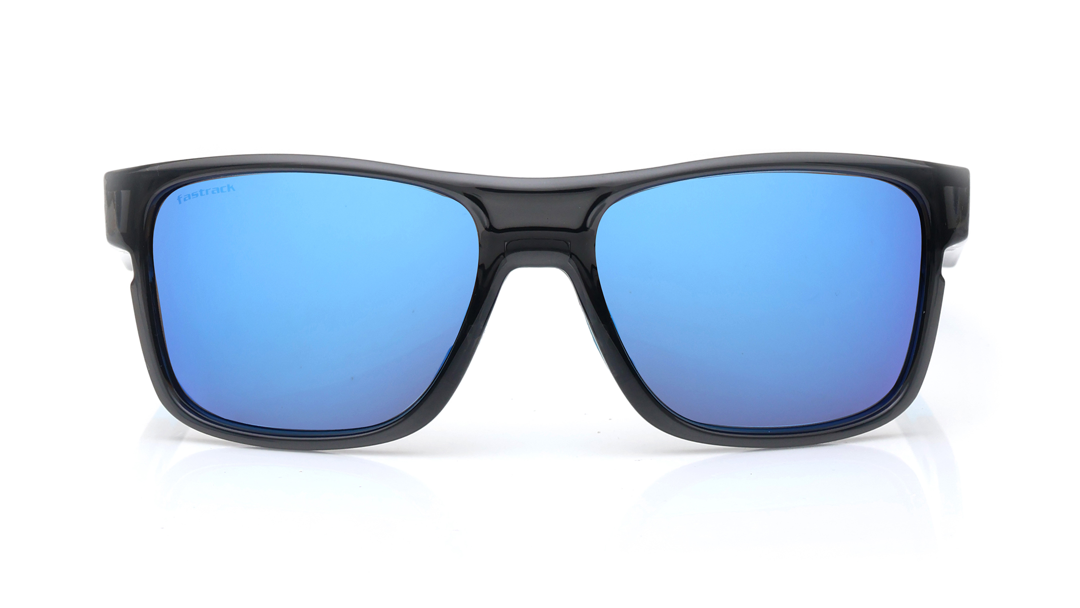 Image 1 of Blue Wayfarer Sunglasses for Men from Fastrack Available at Titan Eye+