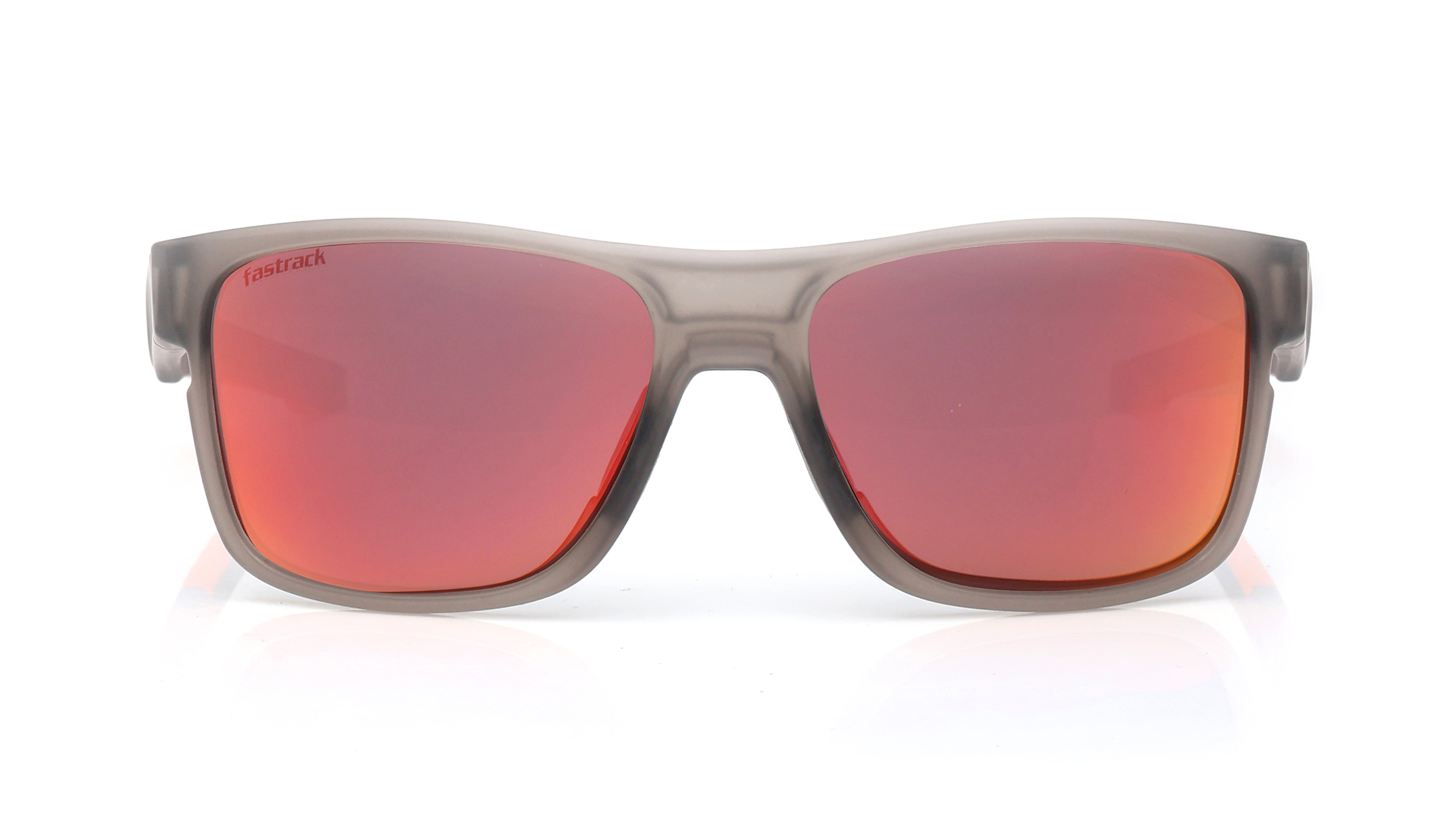 Image 1 of Grey Wayfarer Polarized Sunglasses for Men from Fastrack Available at Titan Eye+