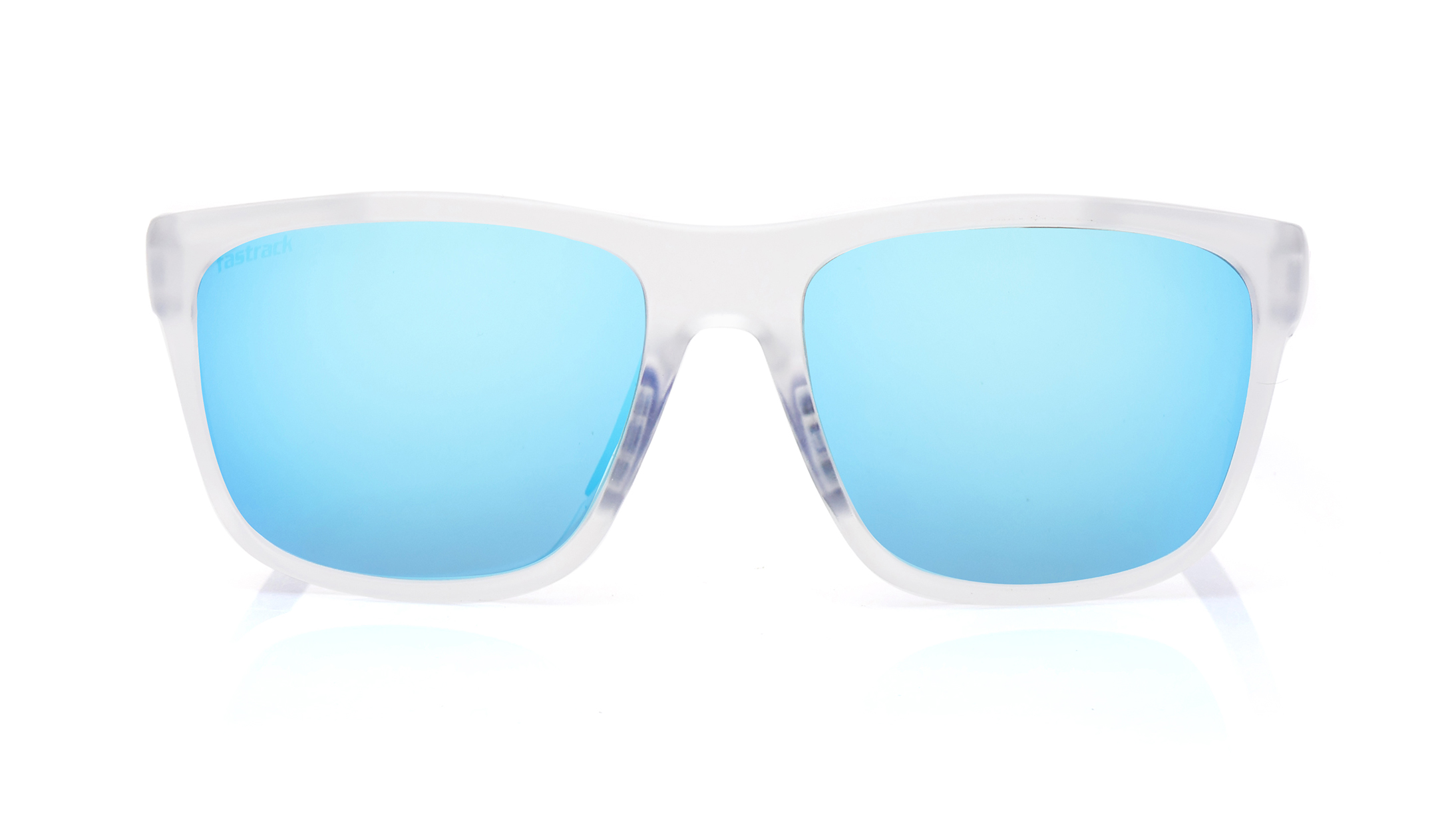 Image 1 of Blue Wayfarer Polarized Sunglasses for Men from Fastrack Available at Titan Eye+