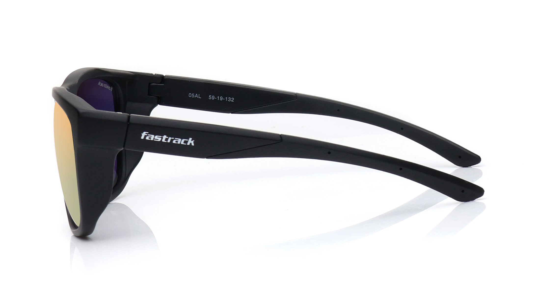 Lenses Fastrack Google Green Wayfarer Polarized Sunglasses For Men