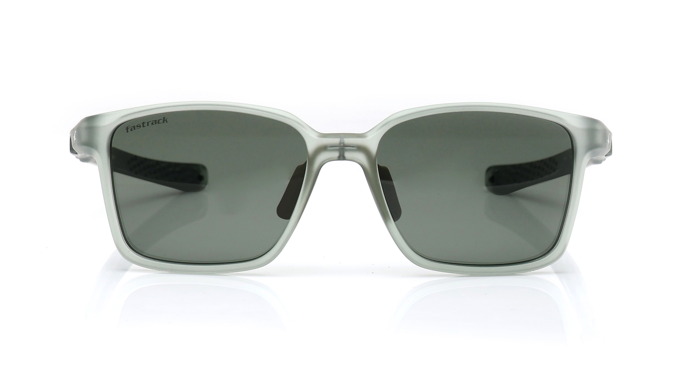 Image 1 of Green Wayfarer Polarized Sunglasses for Men from Fastrack Available at Titan Eye+