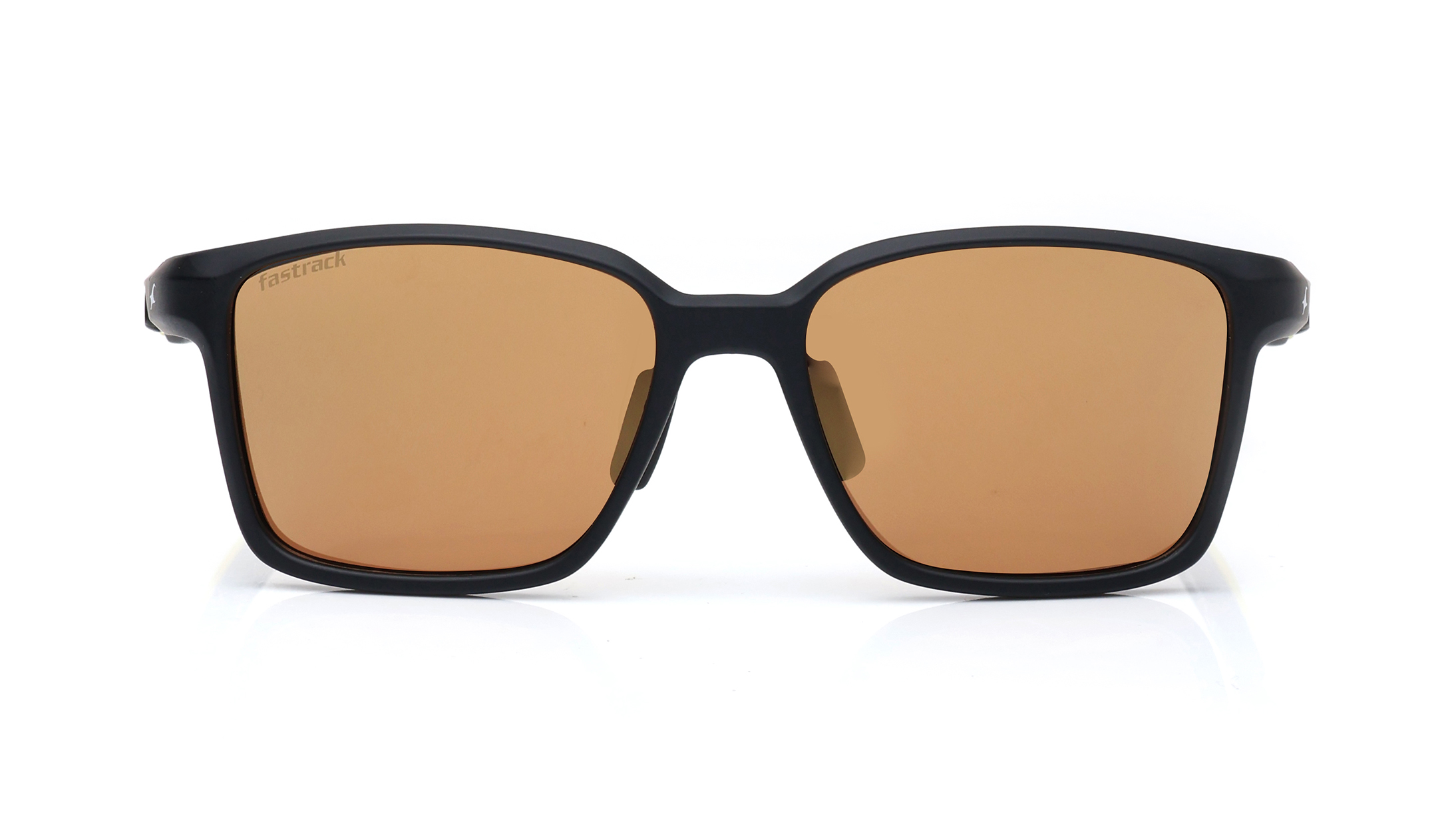 Image 1 of Gold Wayfarer Polarized Sunglasses for Men from Fastrack Available at Titan Eye+