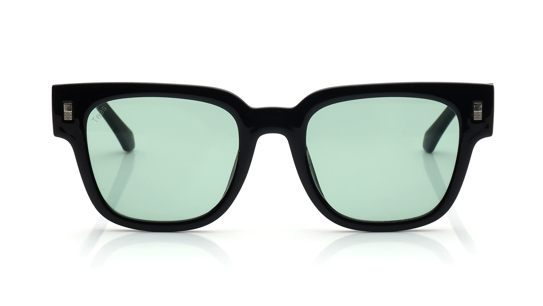 Image 1 of Green Wayfarer Sunglasses for Men and Women from Tees By Fastrack Available at Titan Eye+