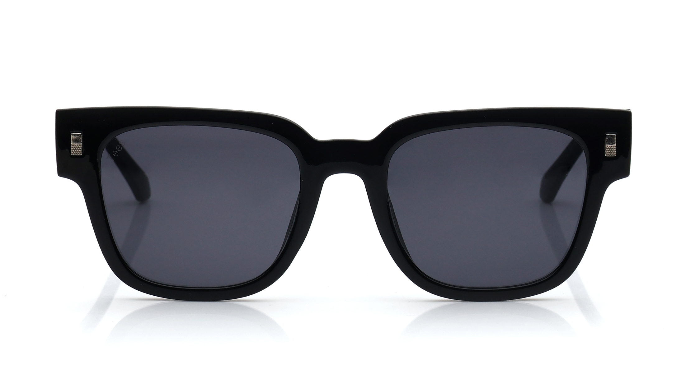Image 1 of Grey Wayfarer Sunglasses for Men and Women from Tees By Fastrack Available at Titan Eye+