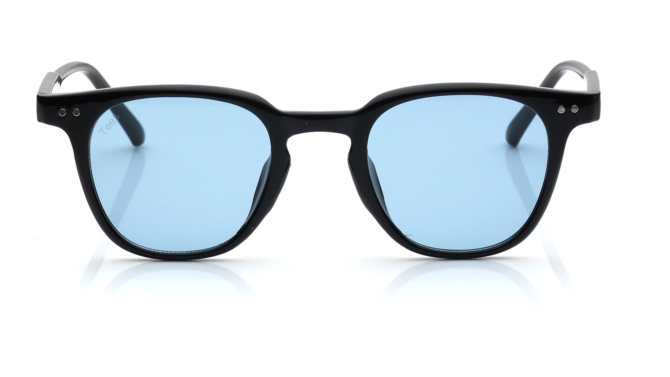 Image 1 of Blue Wayfarer Sunglasses for Men and Women from Tees By Fastrack Available at Titan Eye+