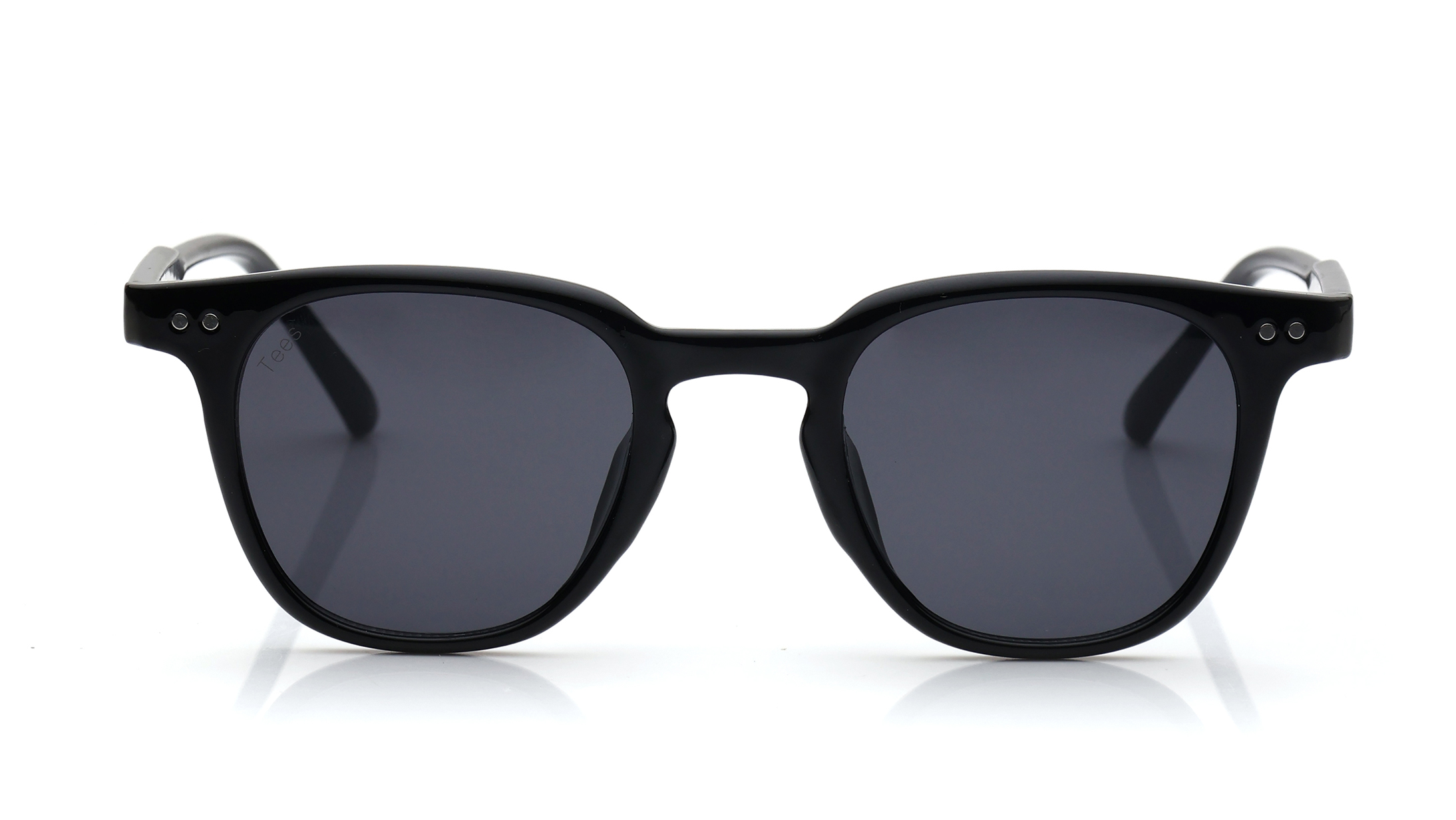 Image 1 of Grey Wayfarer Sunglasses for Men and Women from Tees By Fastrack Available at Titan Eye+