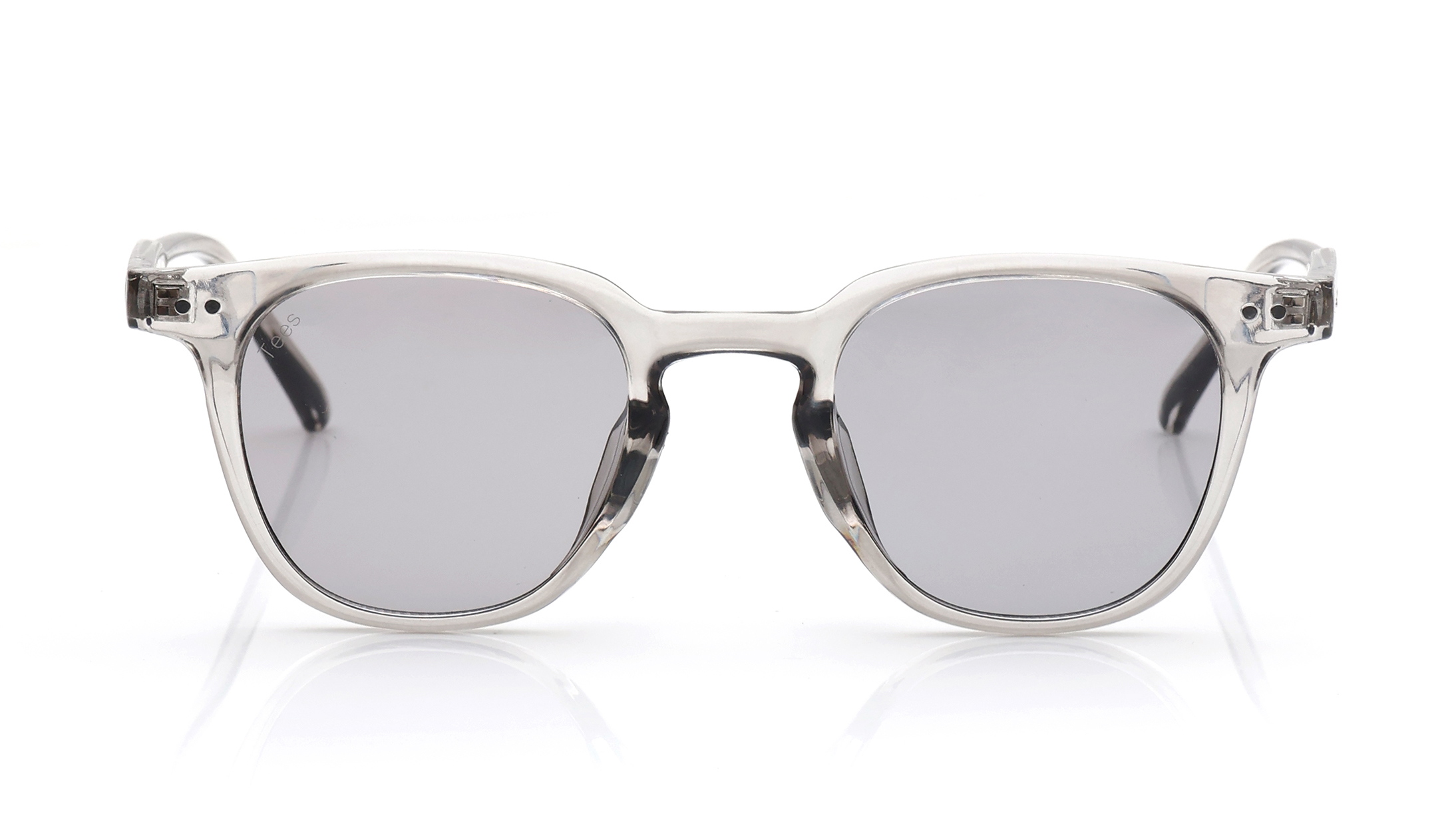 Image 1 of Grey Wayfarer Sunglasses for Men and Women from Tees By Fastrack Available at Titan Eye+