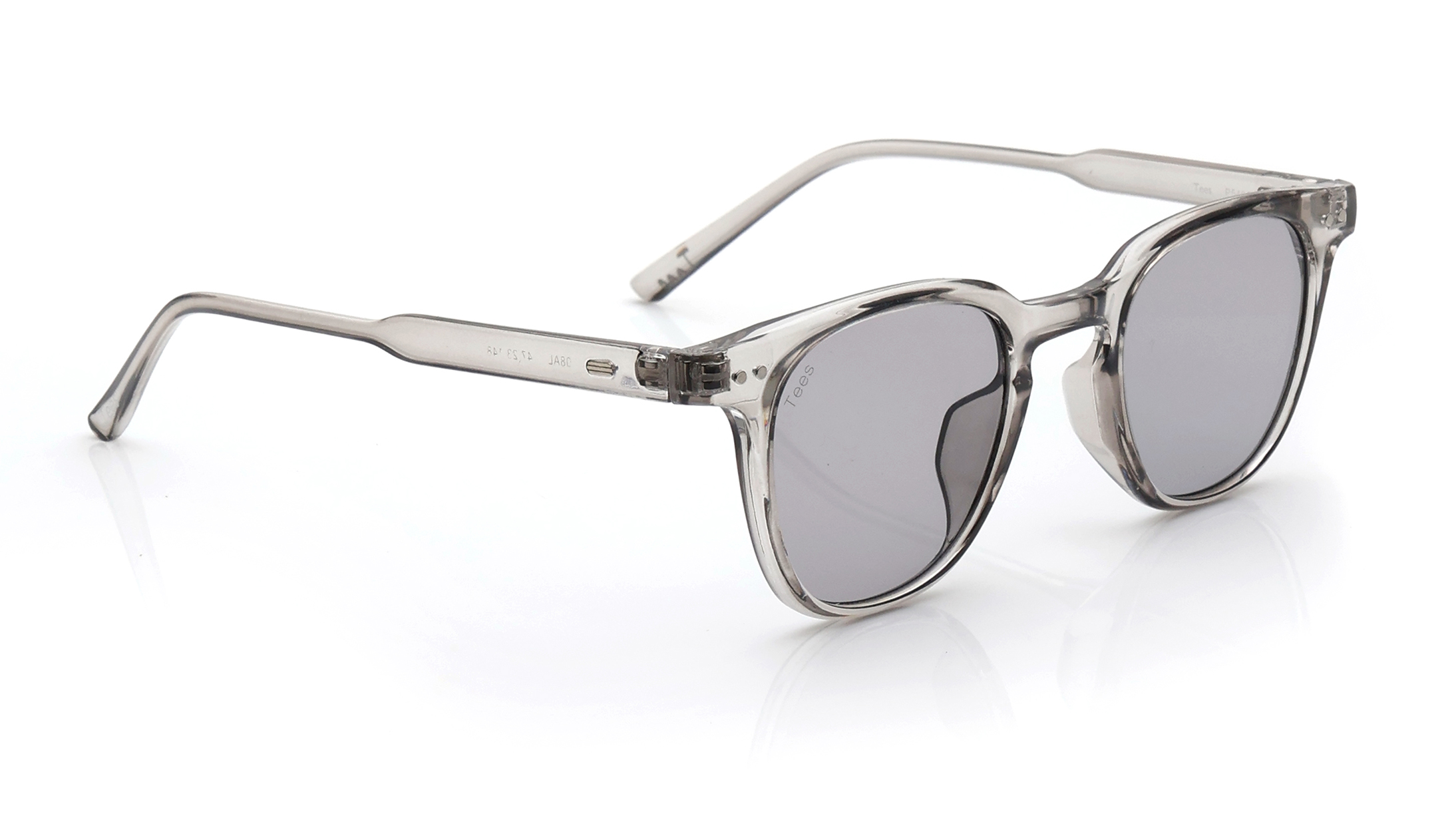 Image 2 of Grey Wayfarer Sunglasses for Men and Women from Tees By Fastrack Available at Titan Eye+