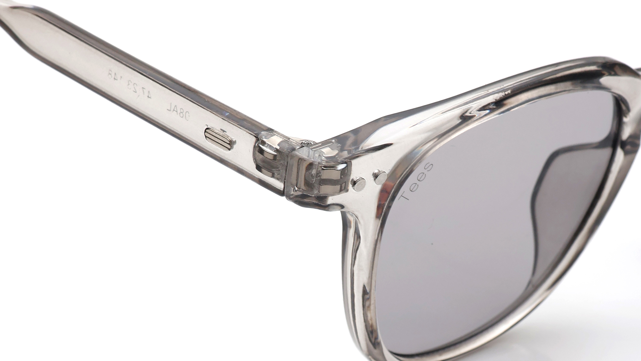 Image 5 of Grey Wayfarer Sunglasses for Men and Women from Tees By Fastrack Available at Titan Eye+