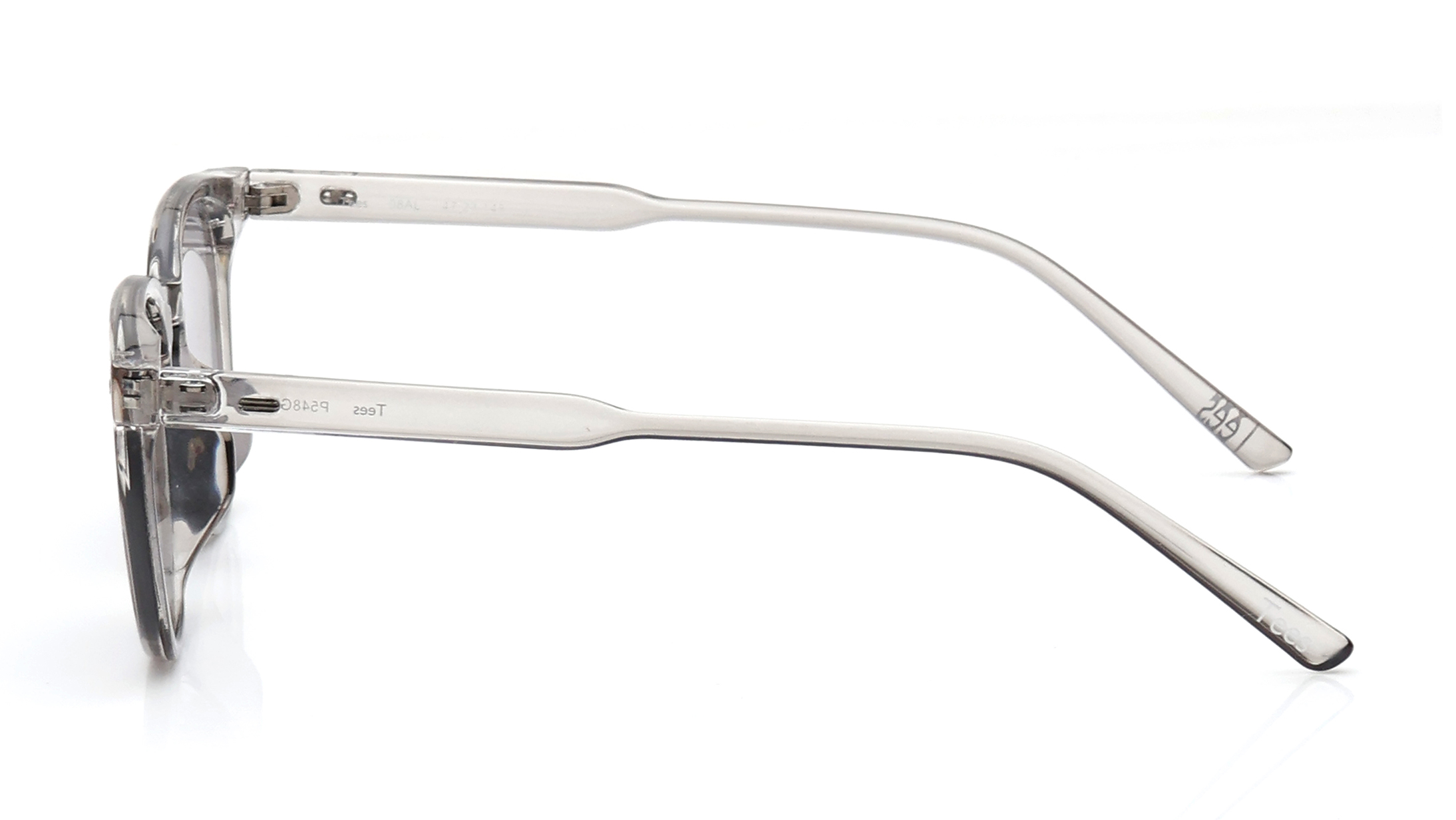 Image 7 of Grey Wayfarer Sunglasses for Men and Women from Tees By Fastrack Available at Titan Eye+