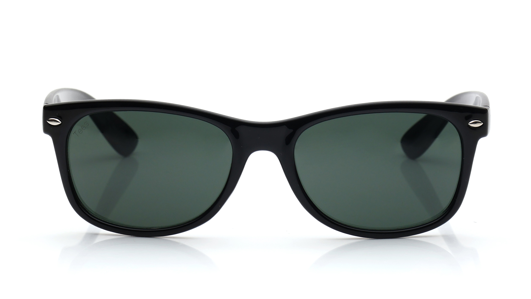 Image 1 of Green Wayfarer Sunglasses for Men and Women from Tees By Fastrack Available at Titan Eye+