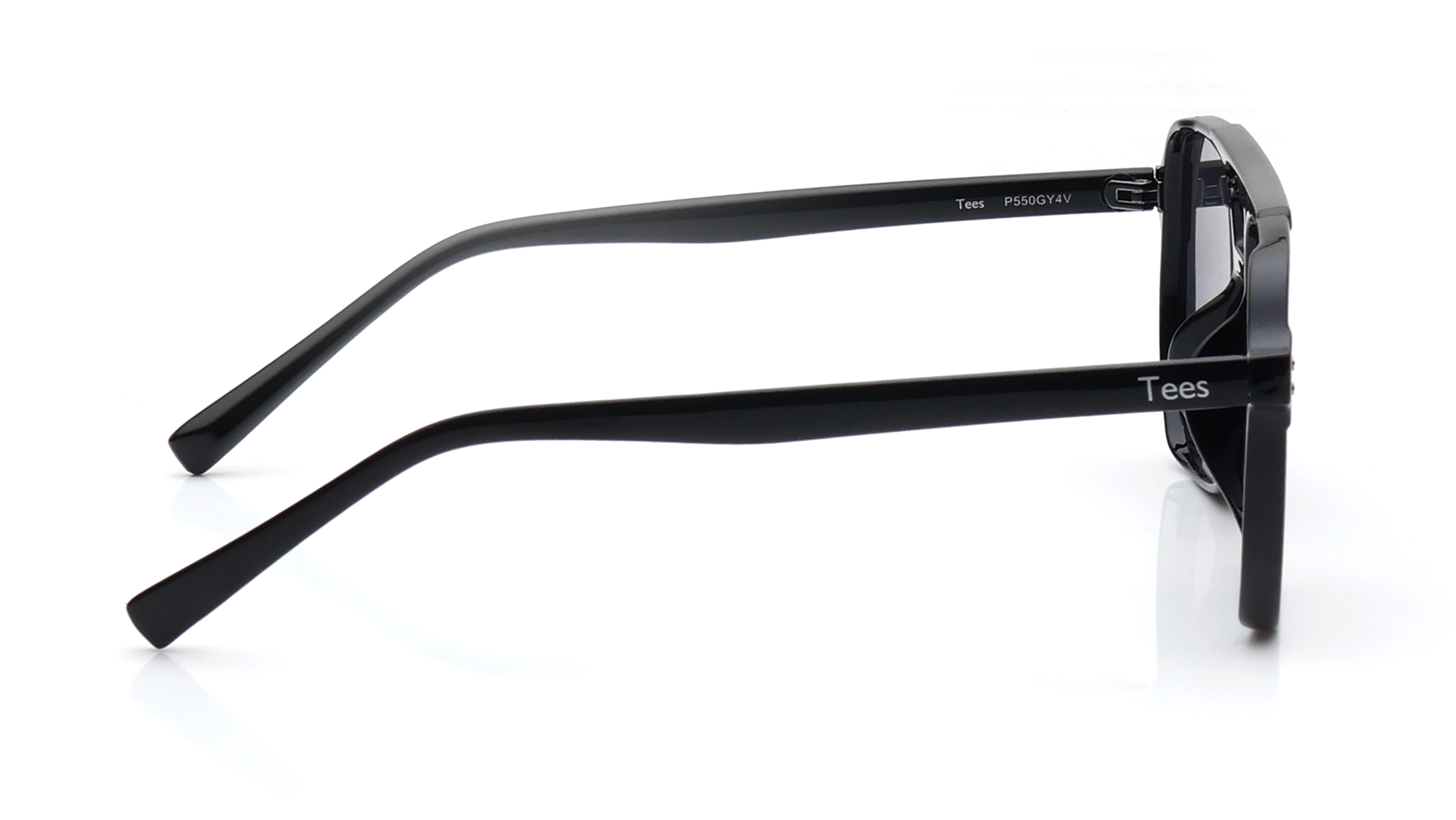 Image 3 of Grey Aviator Sunglasses for Men and Women from Tees By Fastrack Available at Titan Eye+