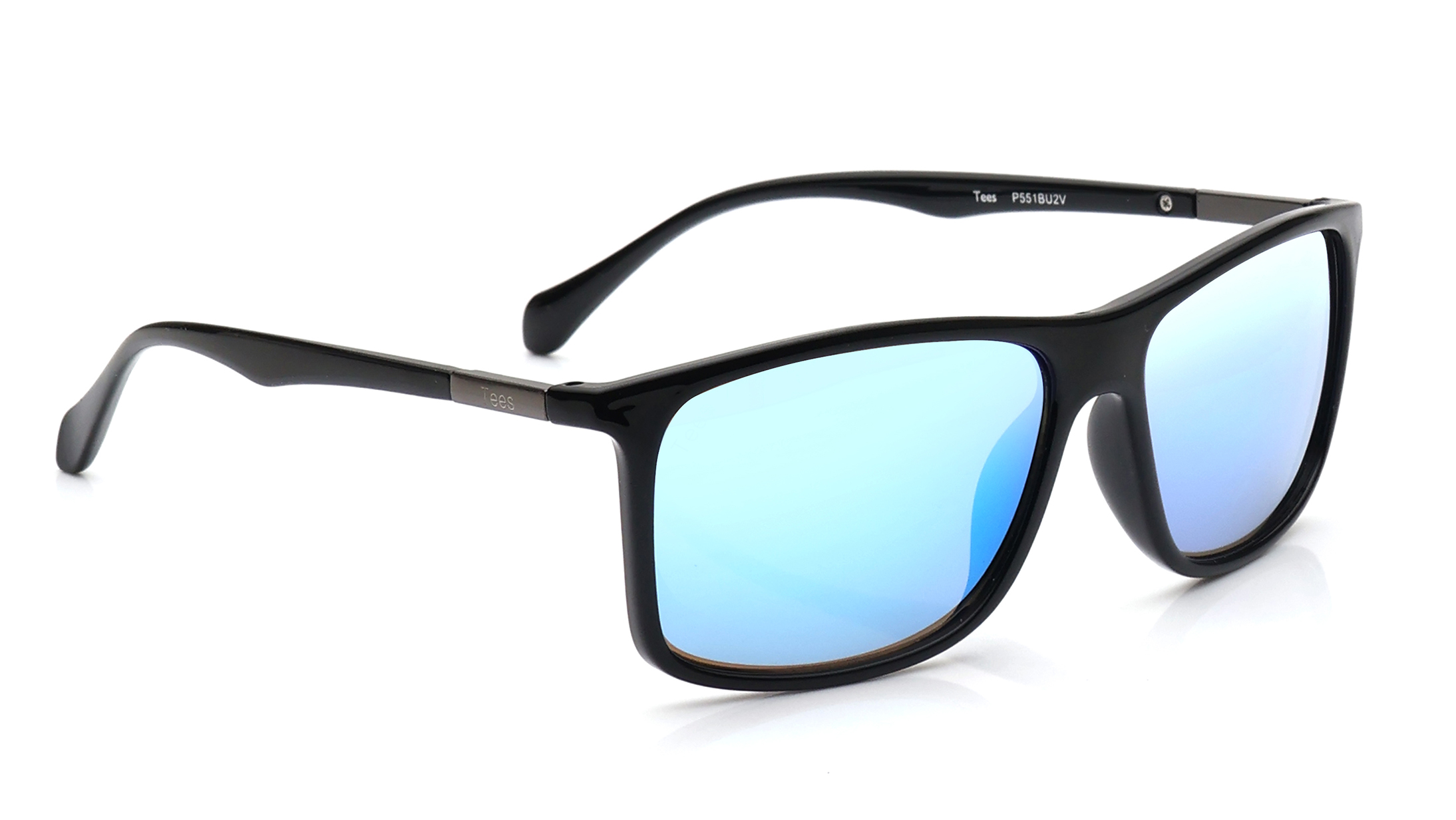 Blue Wayfarer Sunglasses for Men and Women
