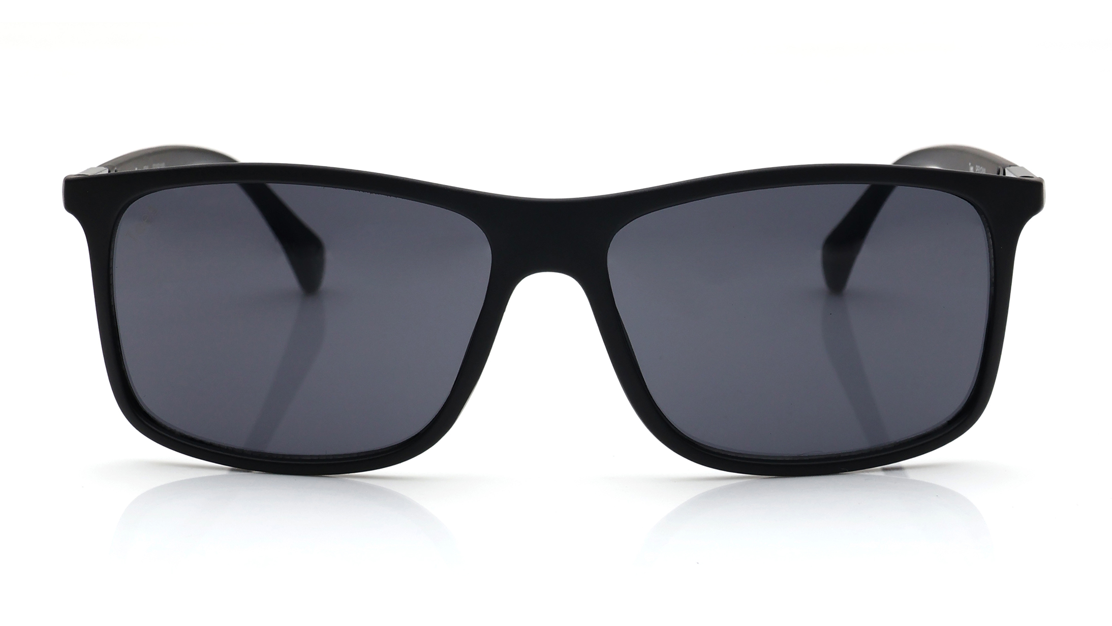 Image 1 of Grey Wayfarer Sunglasses for Men and Women from Tees By Fastrack Available at Titan Eye+