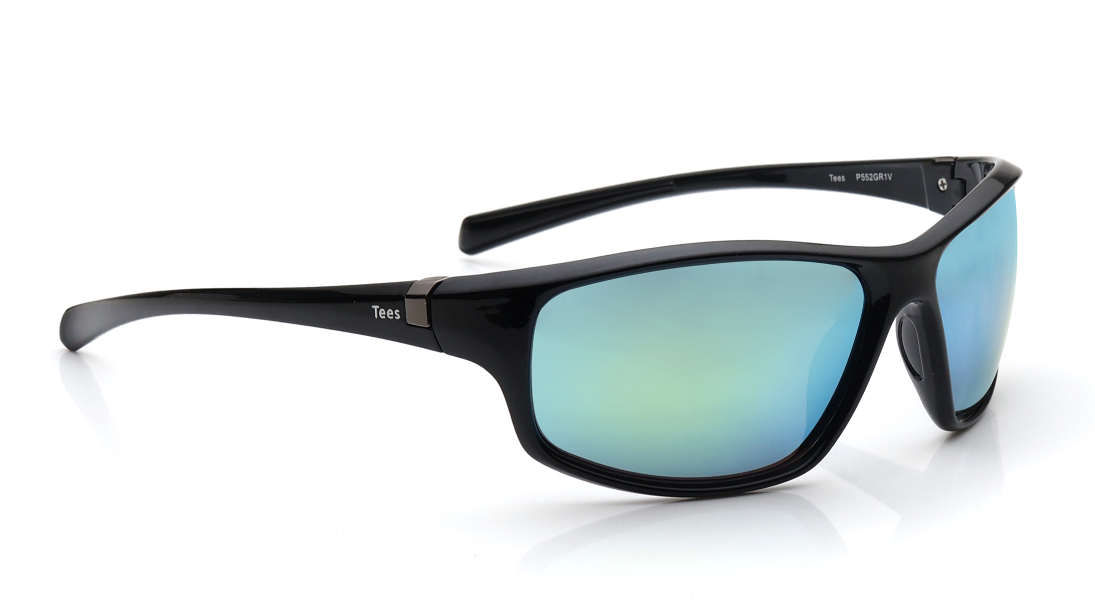 Green Wraparound Sunglasses for Men and Women