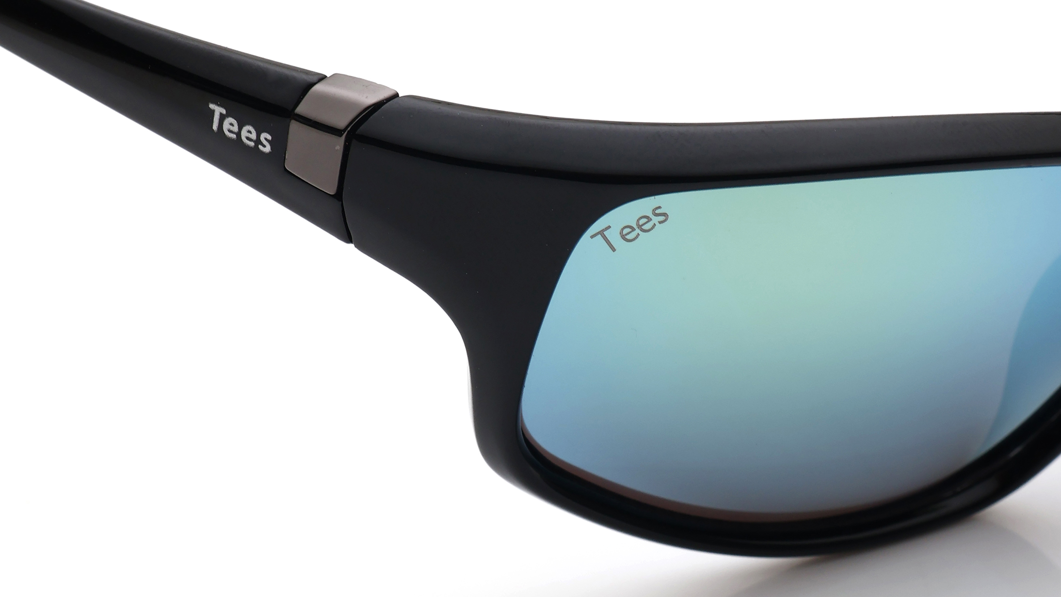 Image 5 of Green Wraparound Sunglasses for Men and Women from Tees By Fastrack Available at Titan Eye+