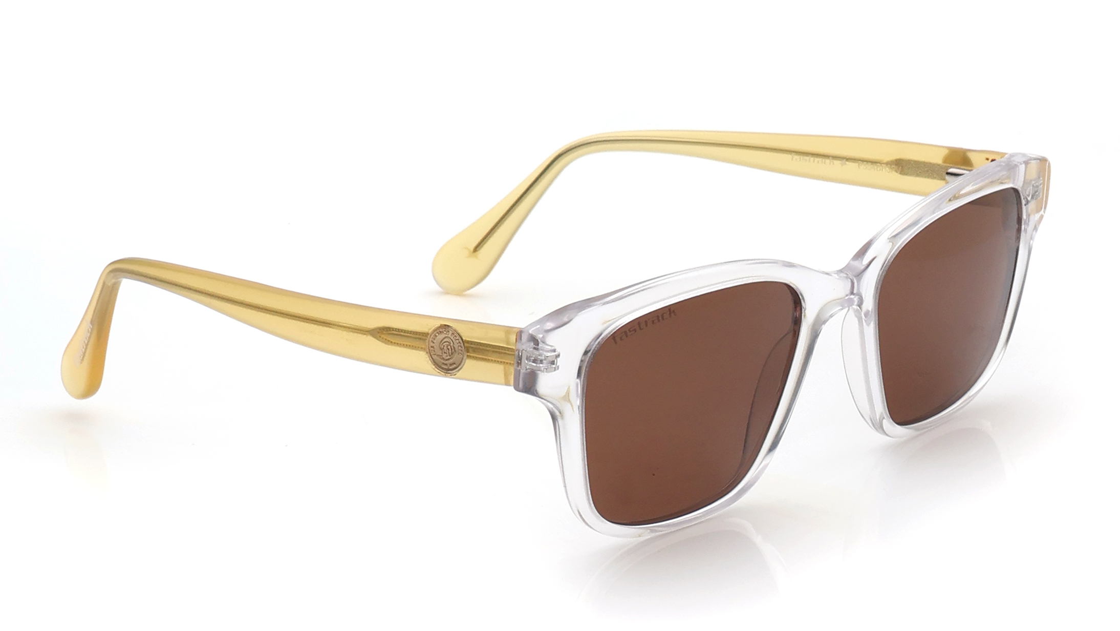 Brown Wayfarer Polarized Sunglasses for Men and Women
