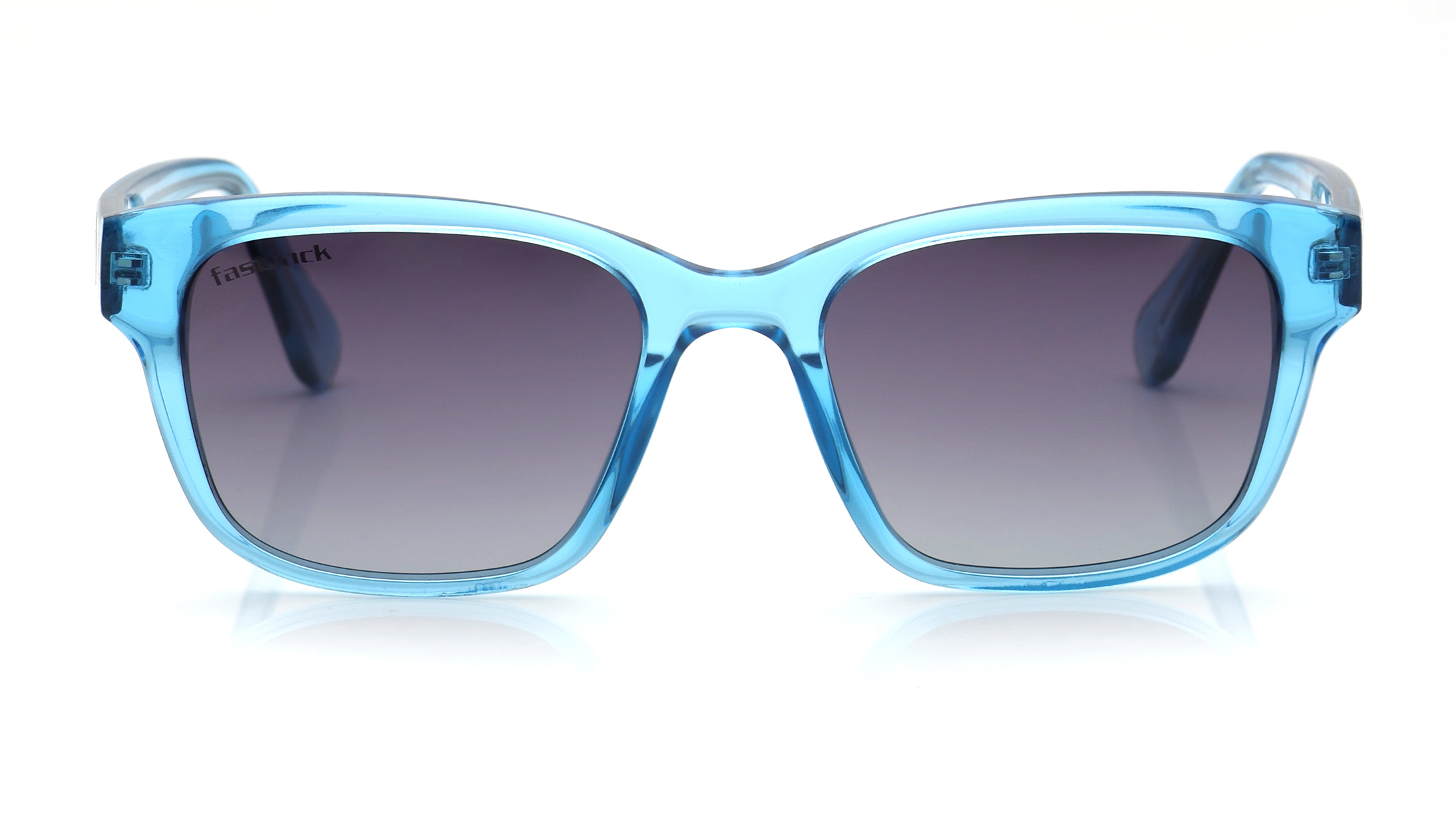 Image 1 of Grey Wayfarer Polarized Sunglasses for Men and Women from Fastrack Available at Titan Eye+