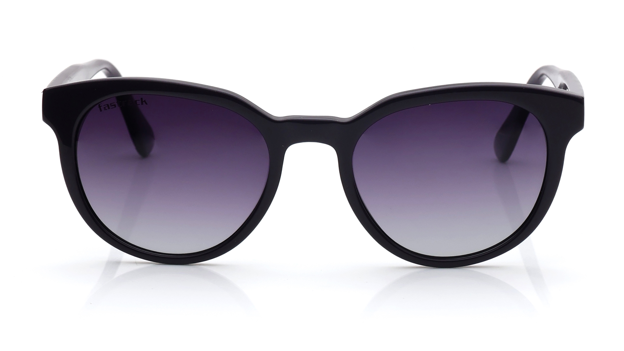 Image 1 of Purple Round Sunglasses for Men and Women from Fastrack Available at Titan Eye+
