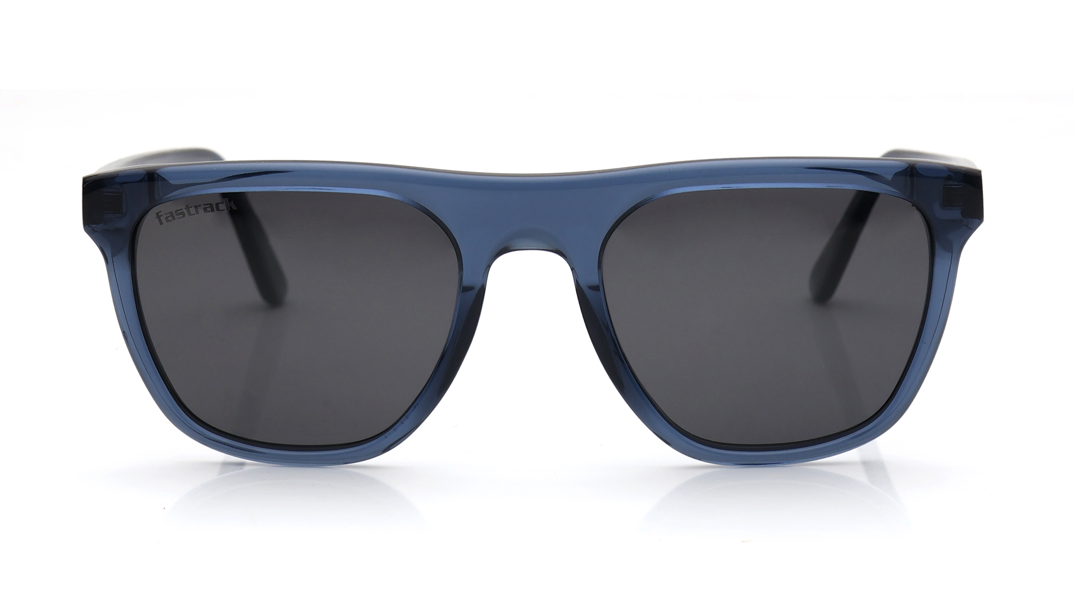 Image 1 of Black Wayfarer Polarized Sunglasses for Men and Women from Fastrack Available at Titan Eye+