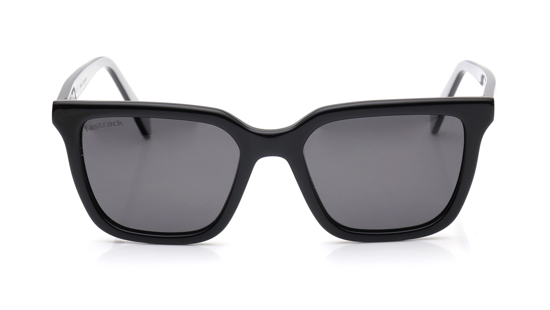 Image 1 of Black Wayfarer Polarized Sunglasses for Men from Fastrack Available at Titan Eye+