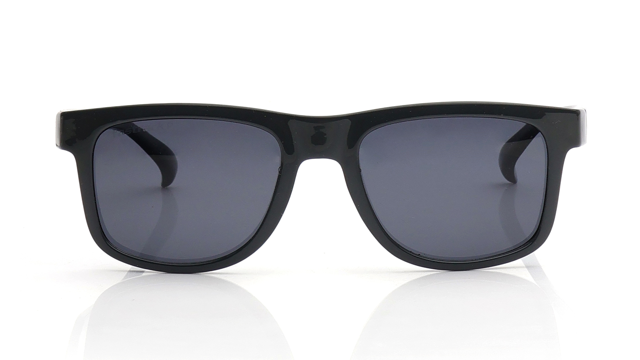 Image 1 of Grey Wayfarer Sunglasses for Men from Fastrack Available at Titan Eye+
