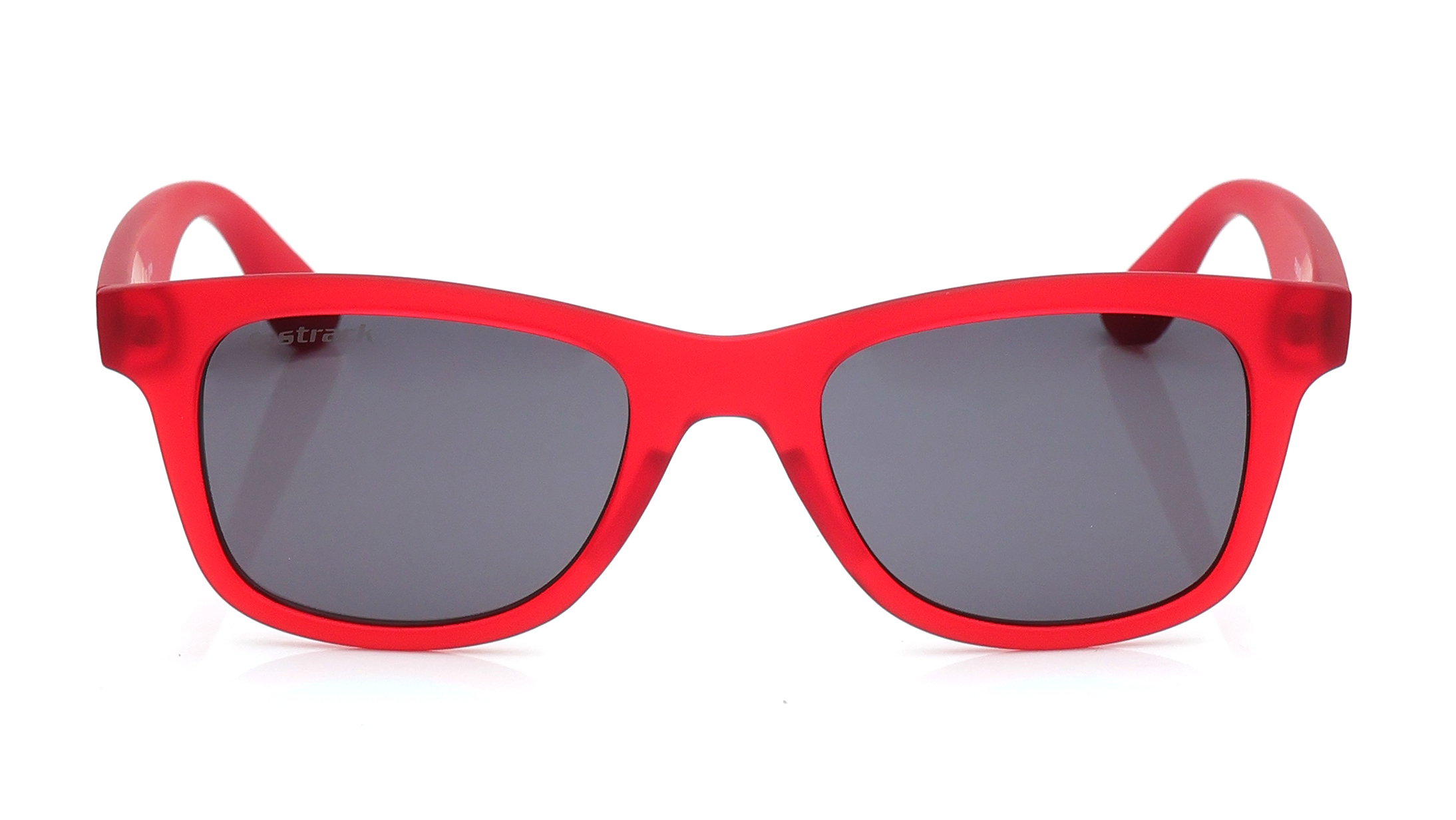 Image 1 of Red Wayfarer Sunglasses for Men and Women from Fastrack Available at Titan Eye+