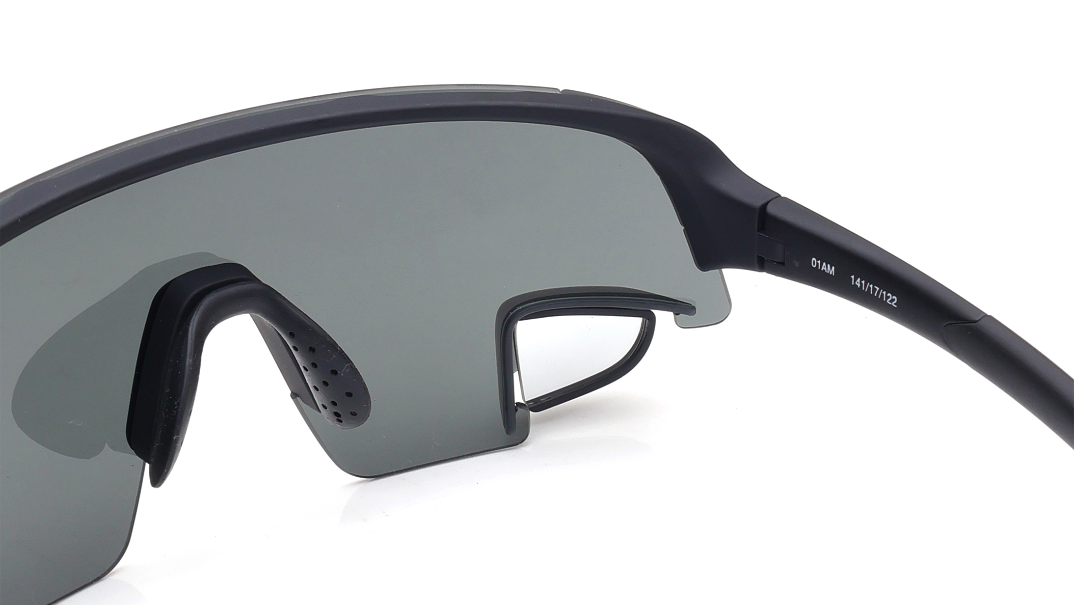 Image 4 of Smoke Cycling Sunglasses for Men - With Rearview Mirror from Fastrack Available at Titan Eye+