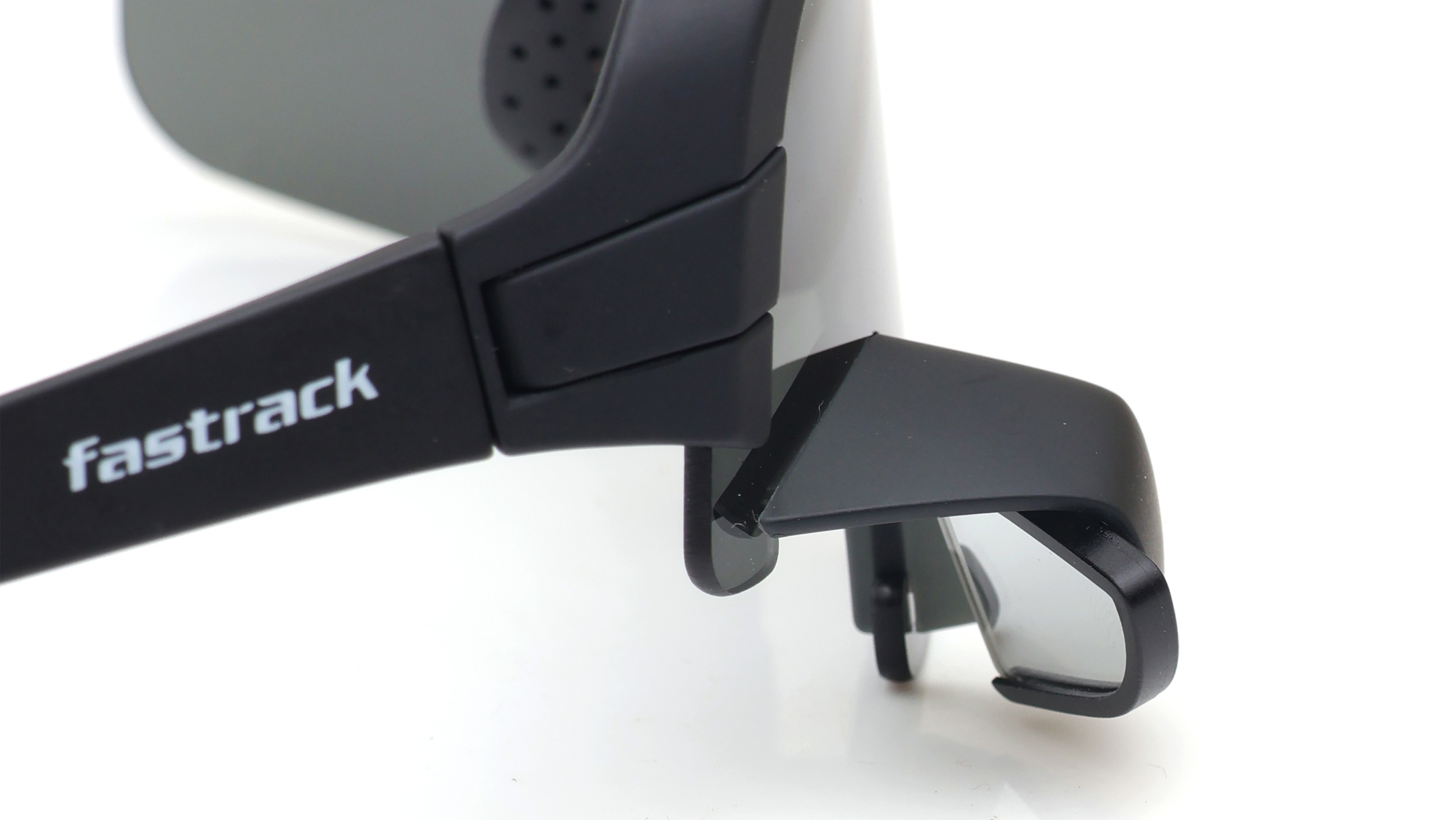 Image 5 of Smoke Cycling Sunglasses for Men - With Rearview Mirror from Fastrack Available at Titan Eye+