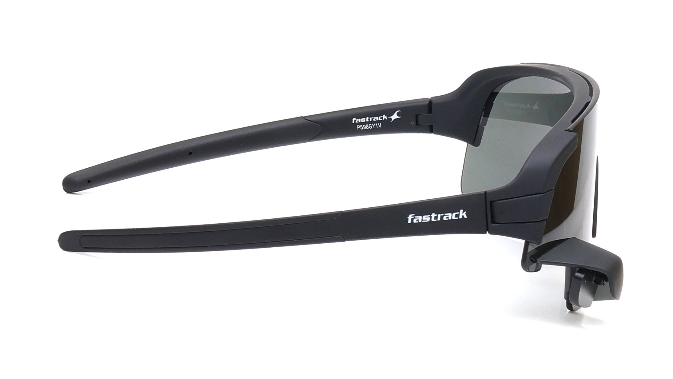 Image 6 of Smoke Cycling Sunglasses for Men - With Rearview Mirror from Fastrack Available at Titan Eye+
