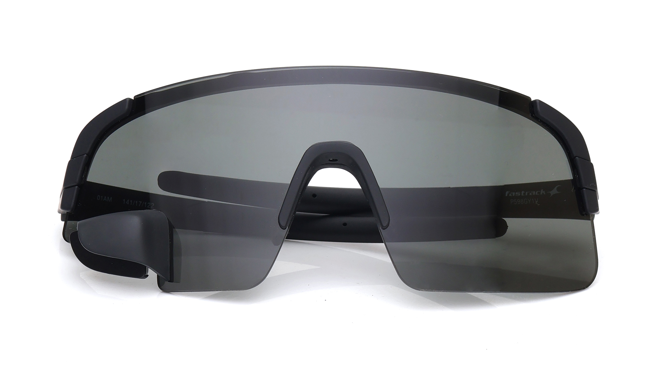 Image 9 of Smoke Cycling Sunglasses for Men - With Rearview Mirror from Fastrack Available at Titan Eye+
