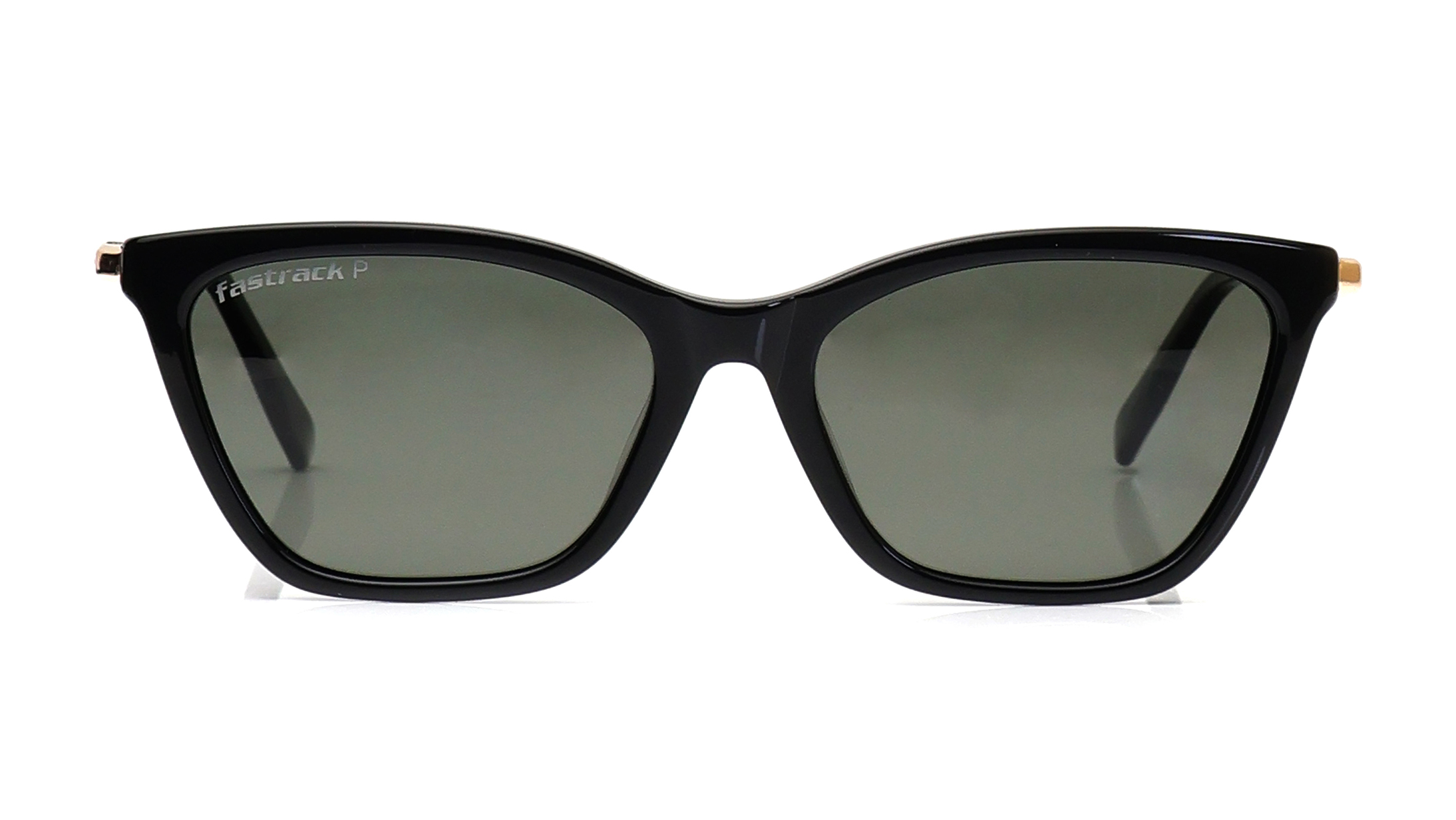 Image 1 of Green CatEye Sunglasses for Women from Fastrack Available at Titan Eye+