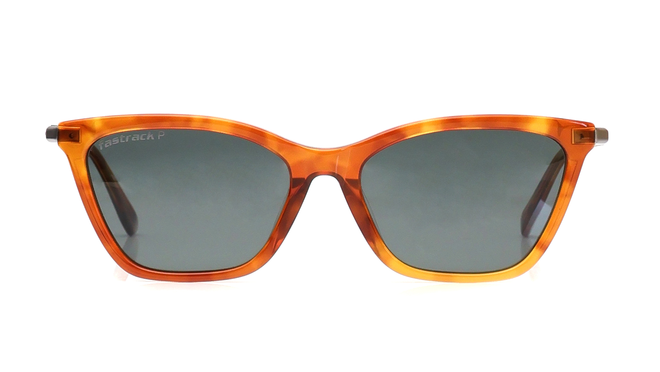 Image 1 of Green CatEye Sunglasses for Women from Fastrack Available at Titan Eye+
